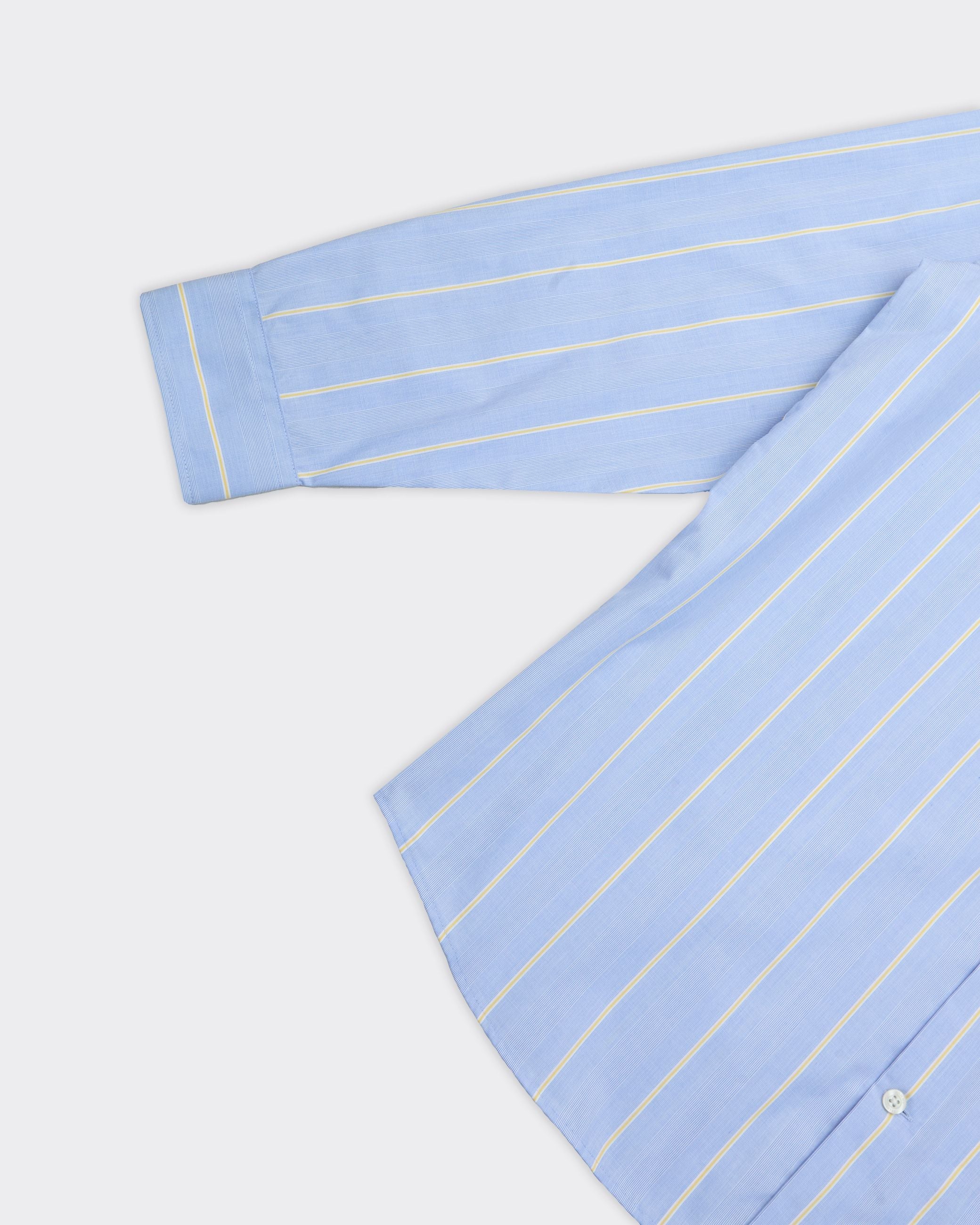 Camicia Ben Stripes Light Blue