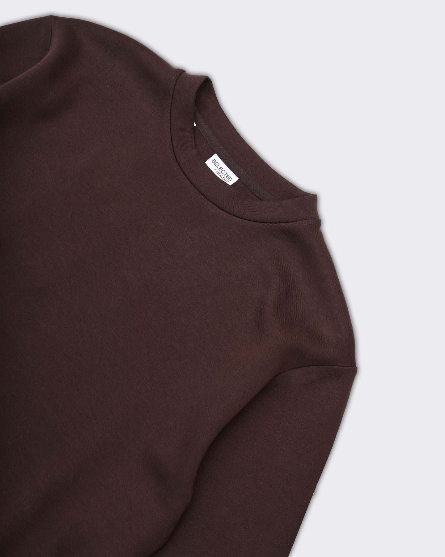 EMANUEL SOFT CREWNECK Marrone