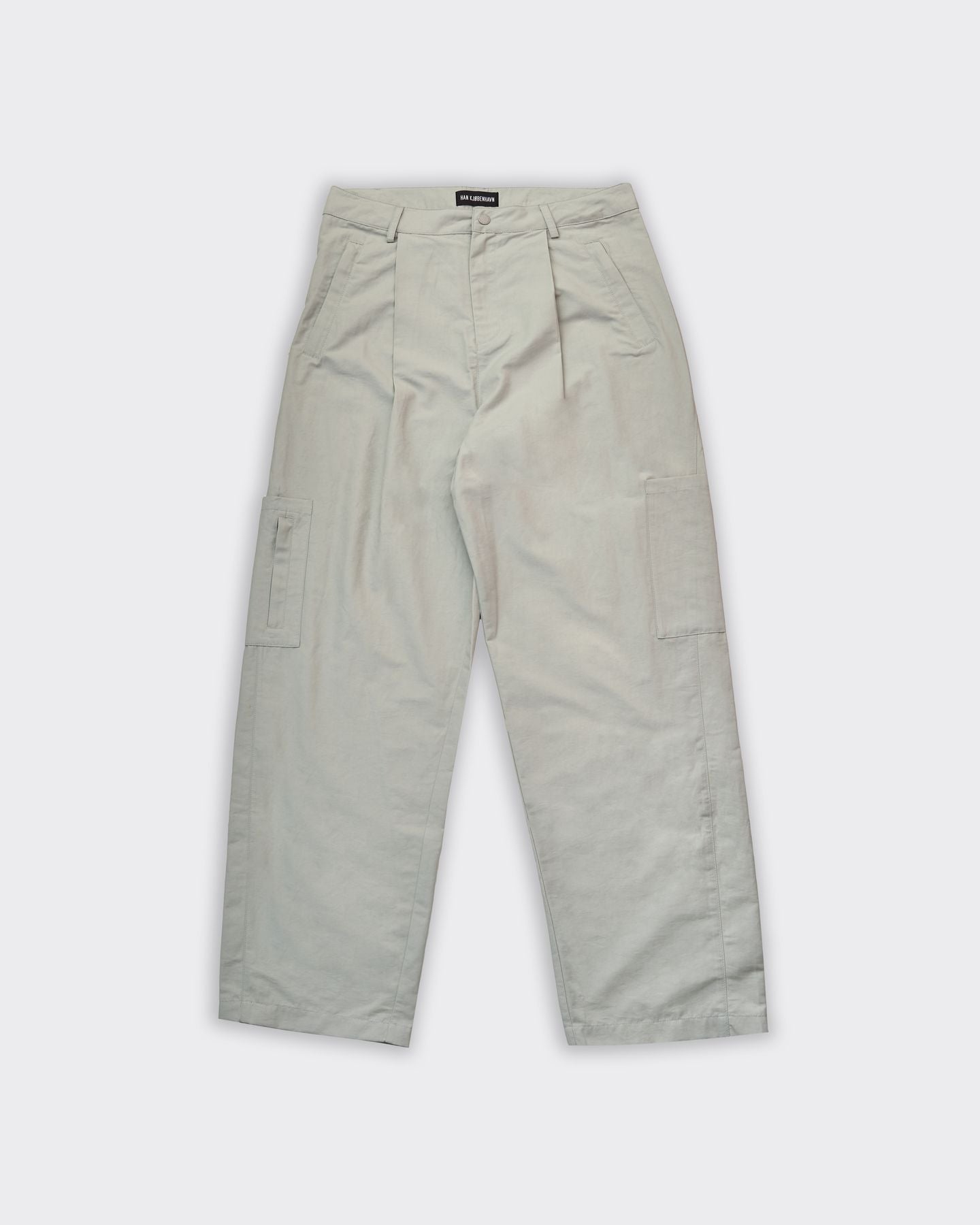 Light Grey Cargo Trousers