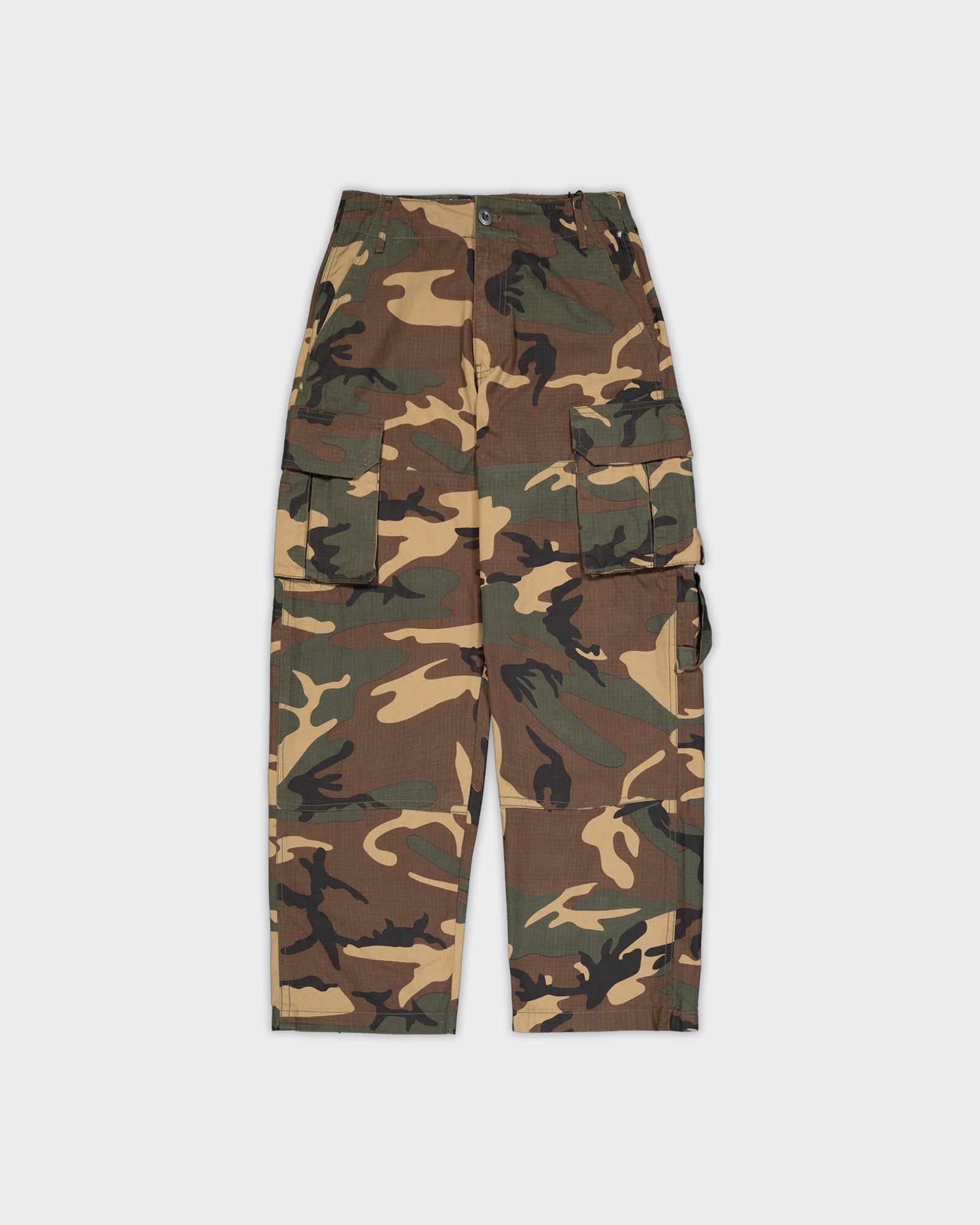 Pantalone Cargo Ripstop Patchwork Camo