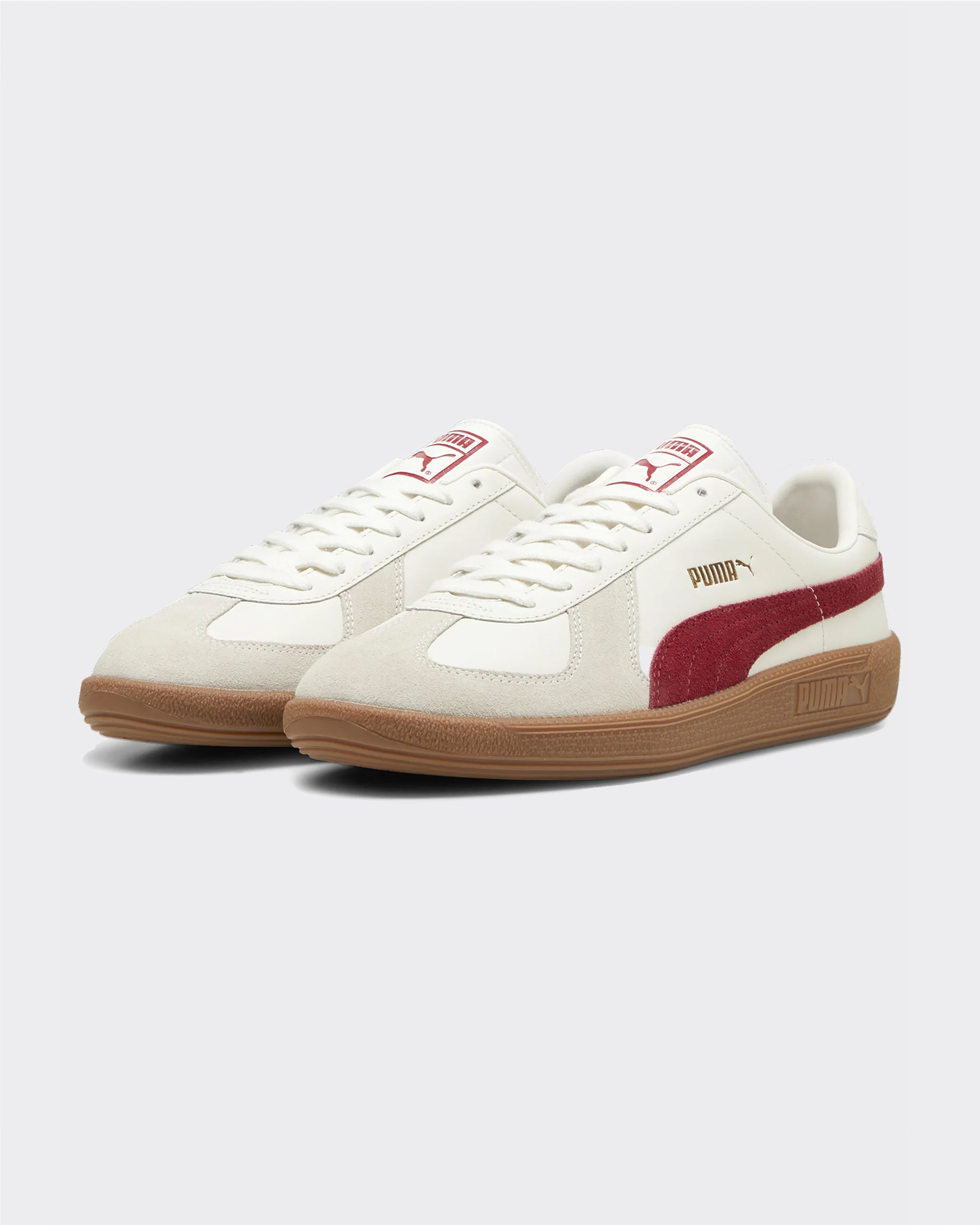 Sneakers Army Trainer Warm White Intense Red