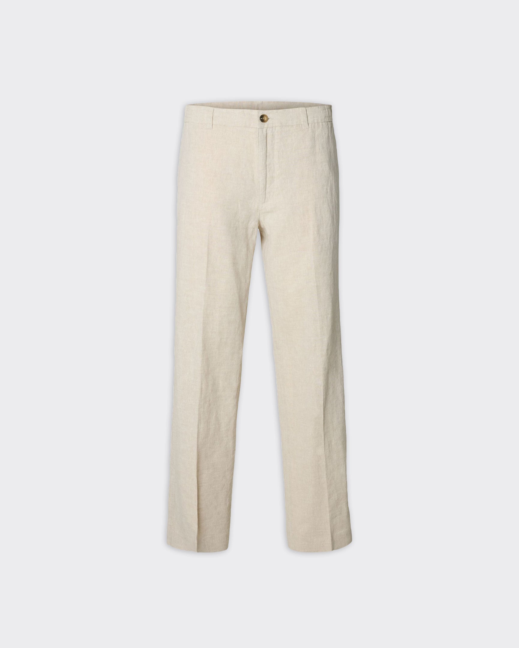 Pantalone 196 Straight Leroy Linen Blend Pure Cashmere