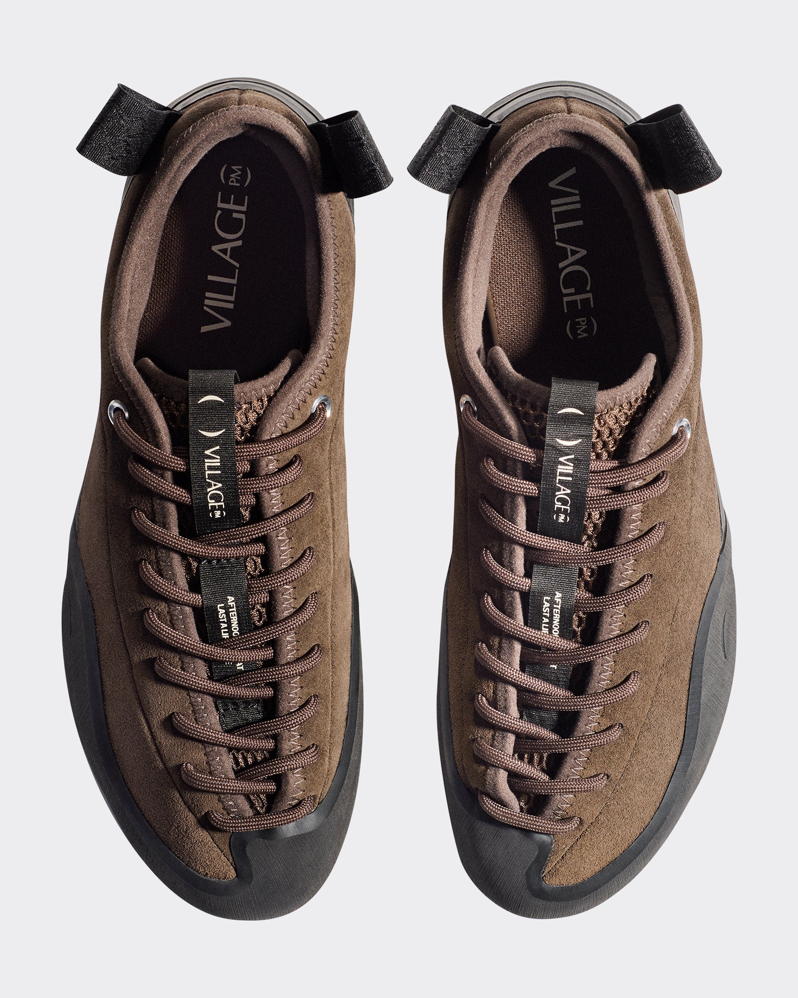 Sneakers 1 PM Leather Suede Chocolate/Natural Black
