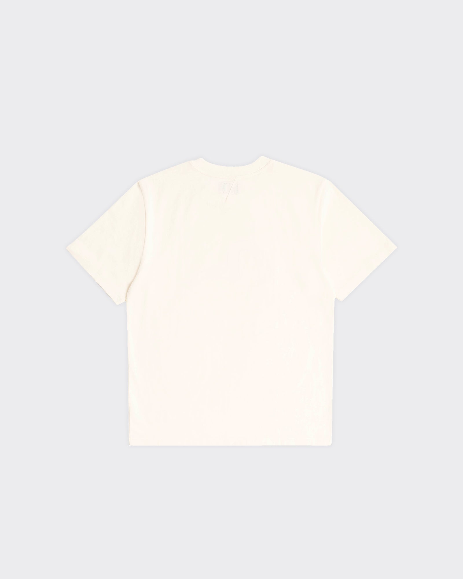 T-Shirt Seagull Brocade Applique Ecru