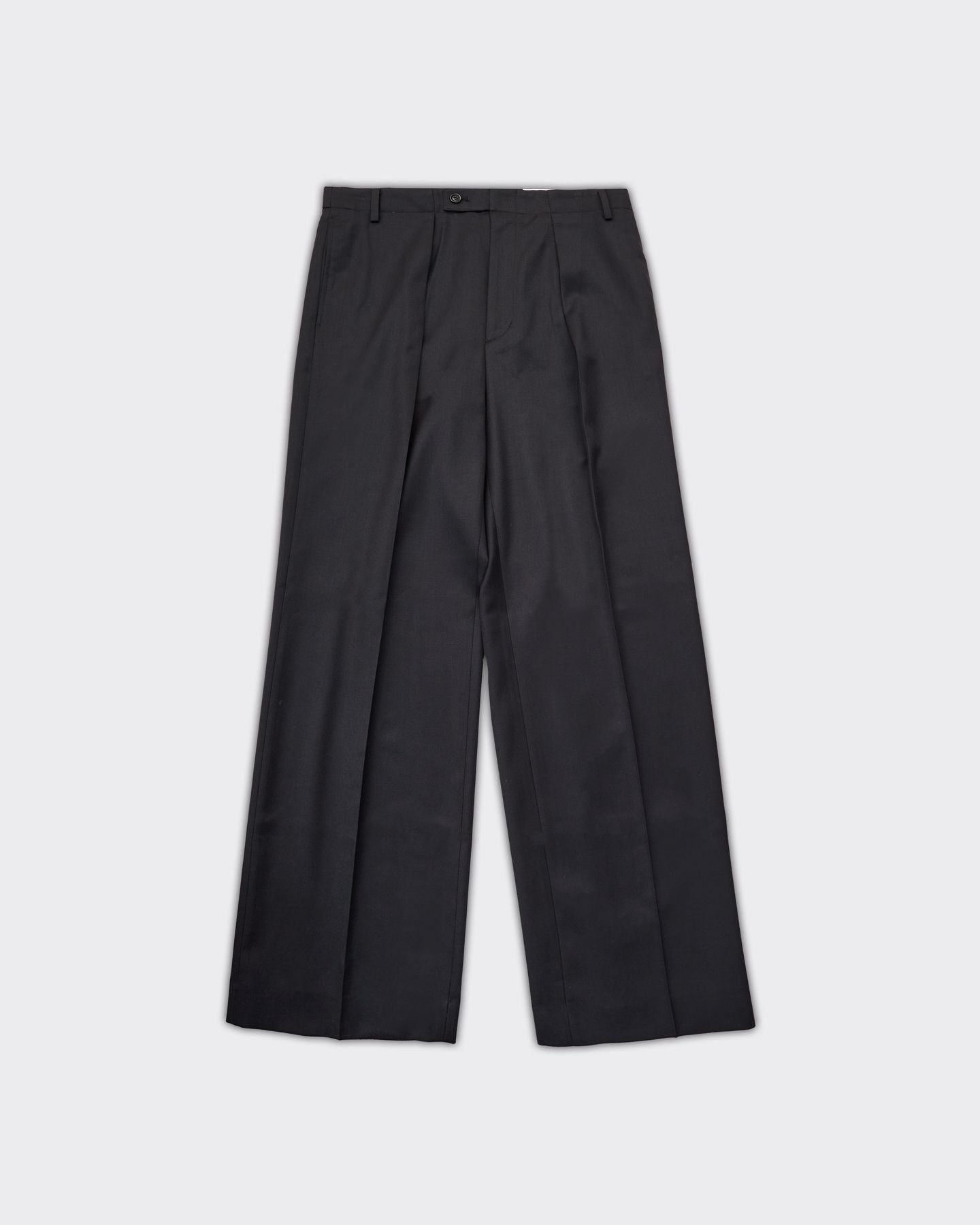 Pantalone WOOL TWILL PLEATED WIDE Nero