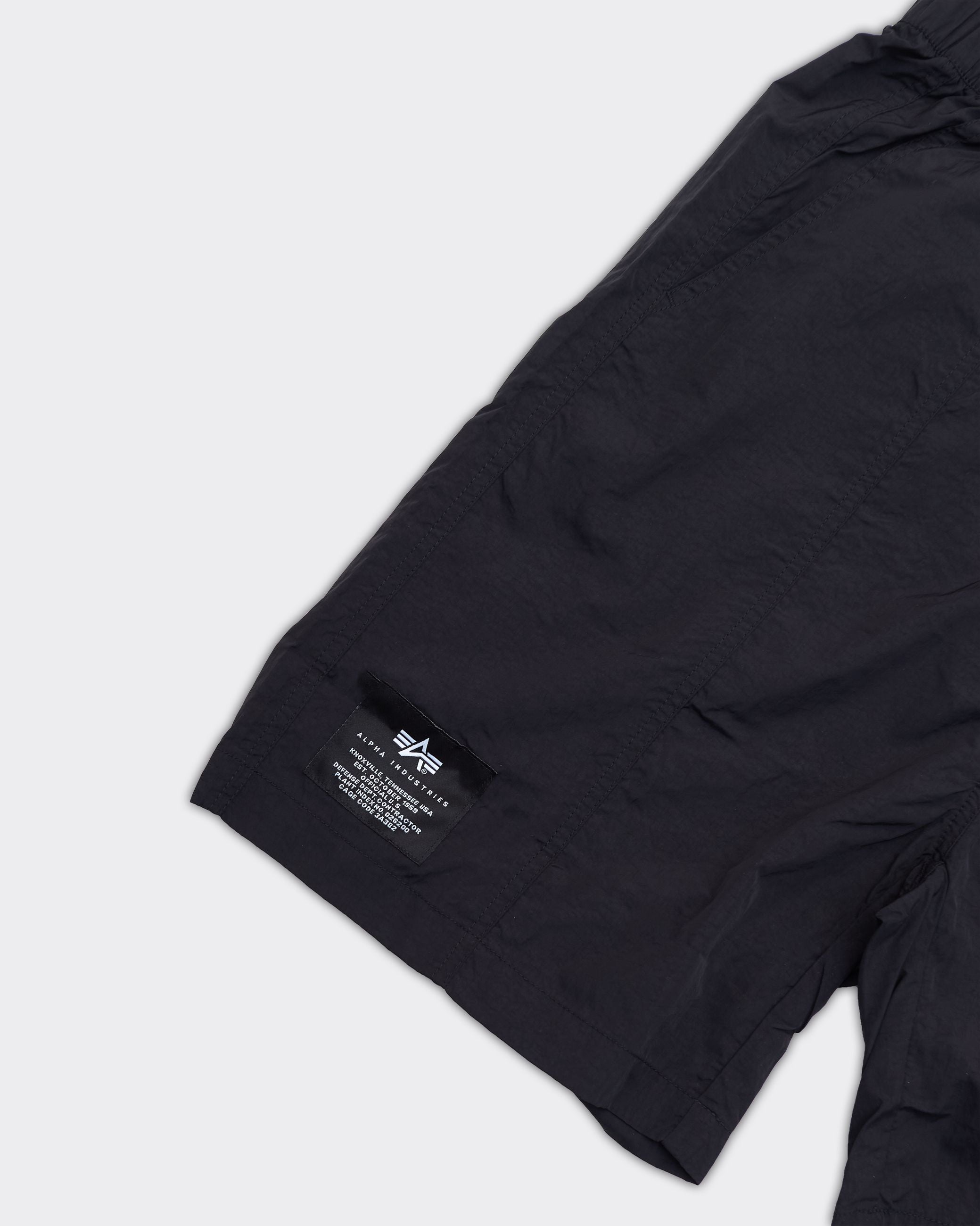 Short Cargo Nylon Nero