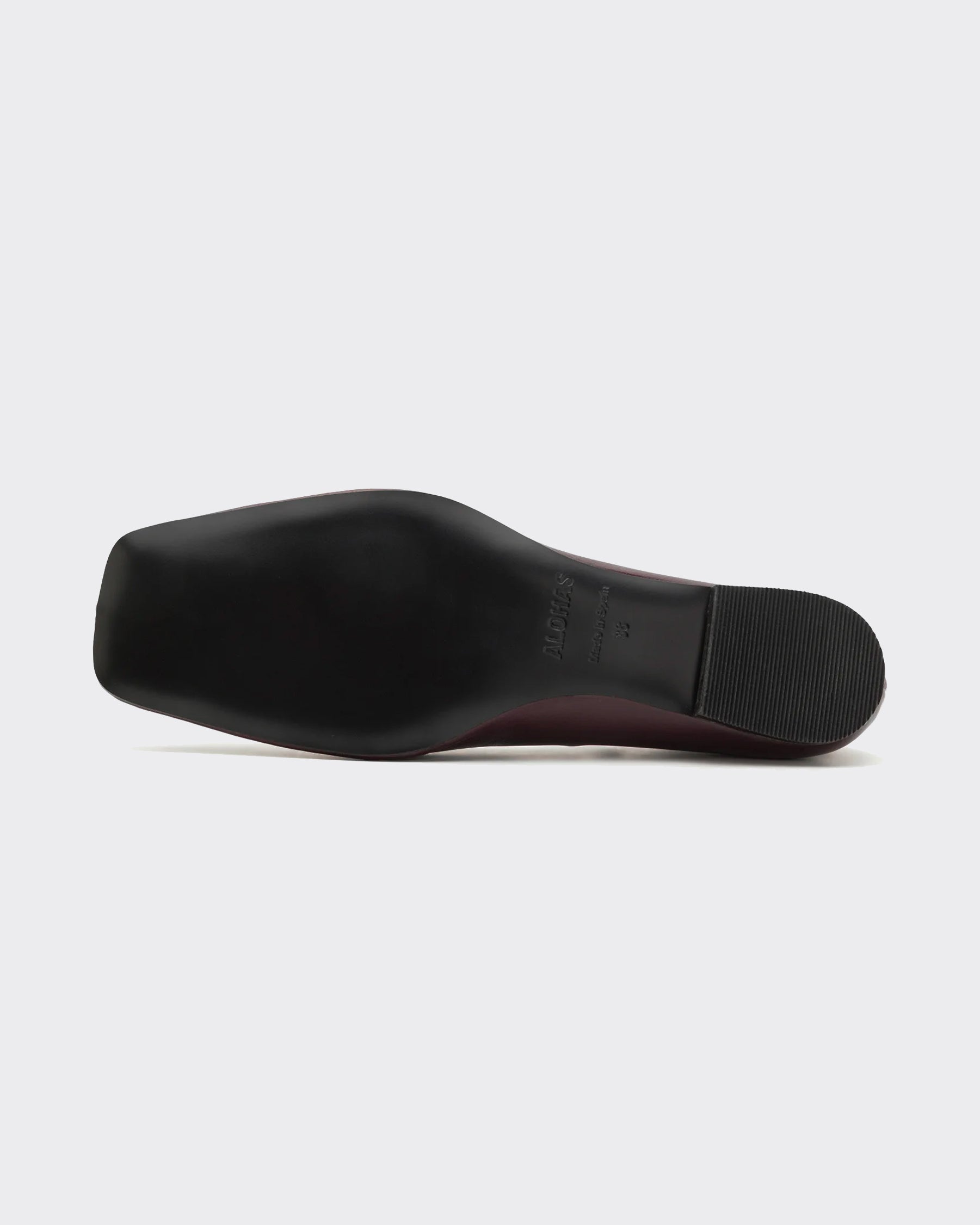 Ballerine Sway Leather Bordeaux