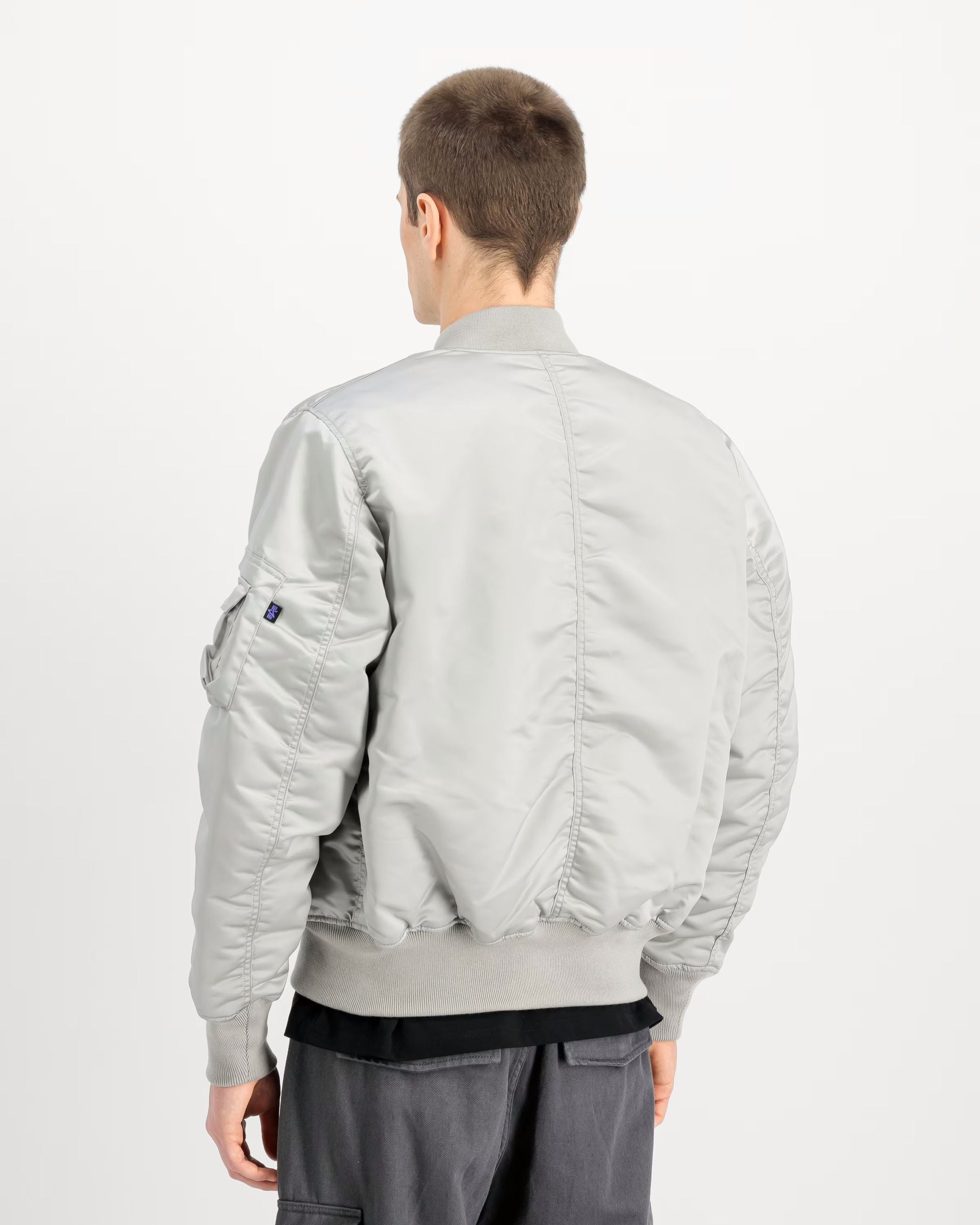 Giacca Bomber MA-1 3M Pastel Grey