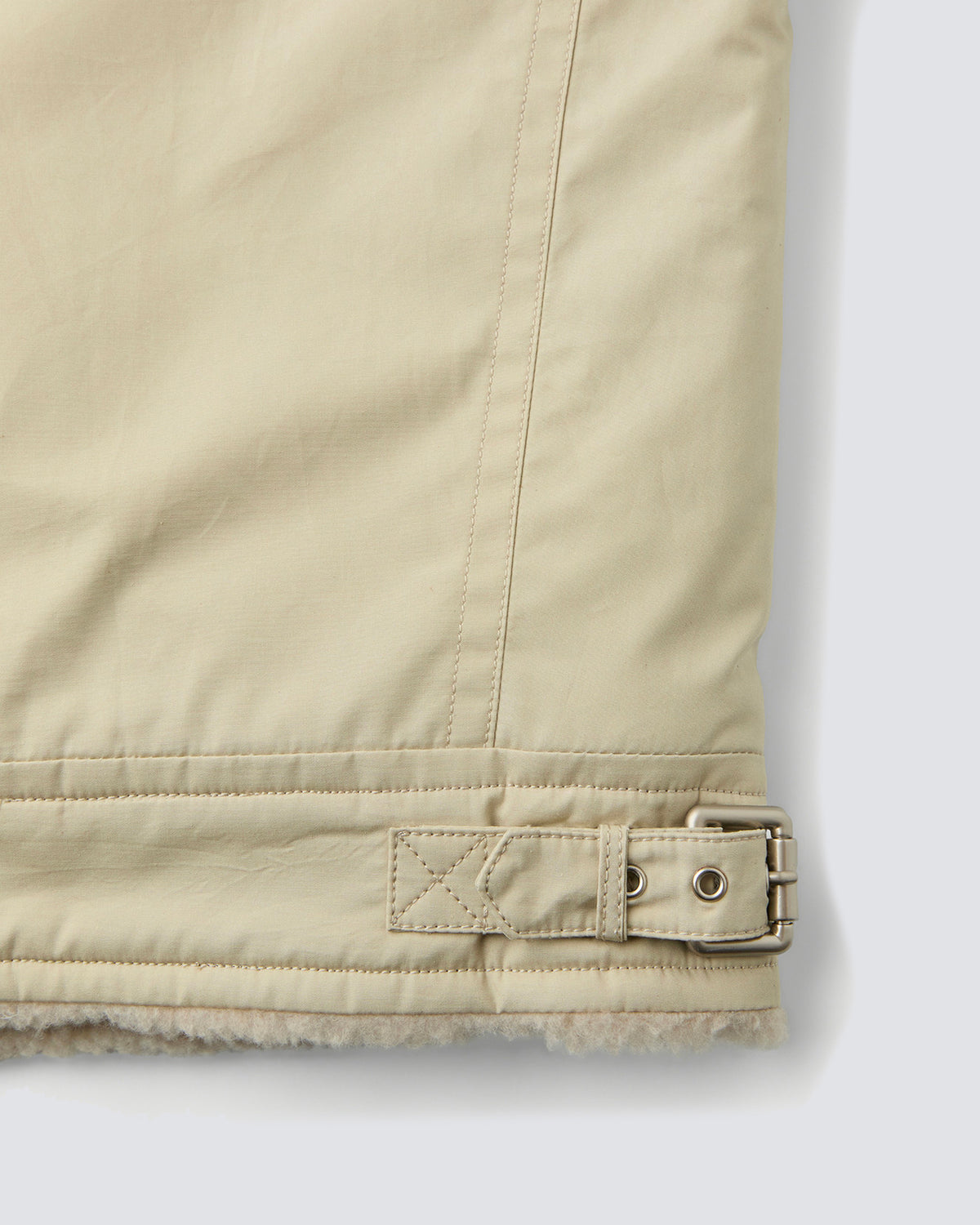 Giacca Fur Lined Cotton B-3 Natural