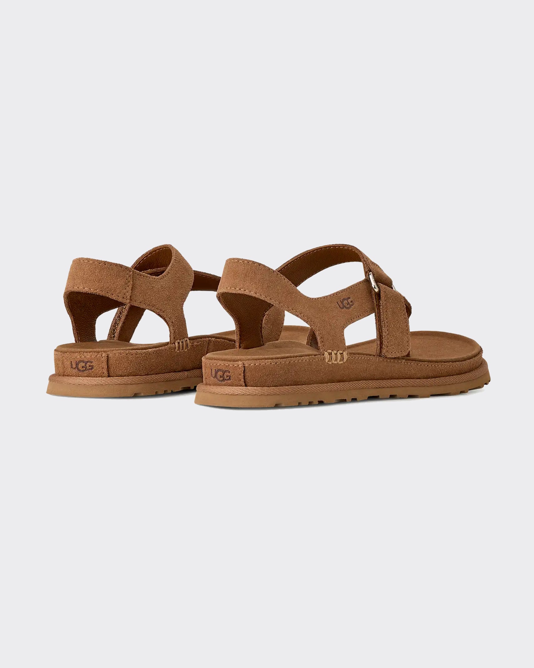 Ciabatta W Goldengaze Toe Pst Chestnut
