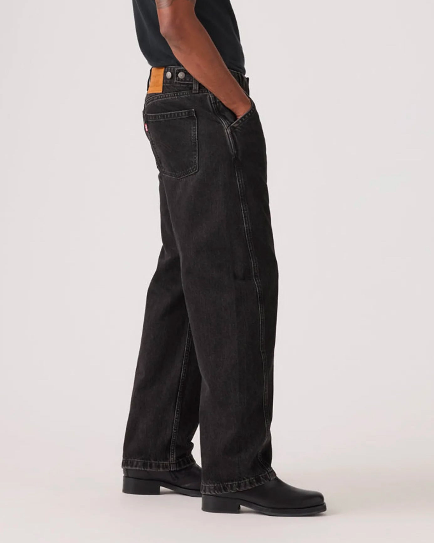 Jeans Baggy Barrel Forget Me Nots Neri