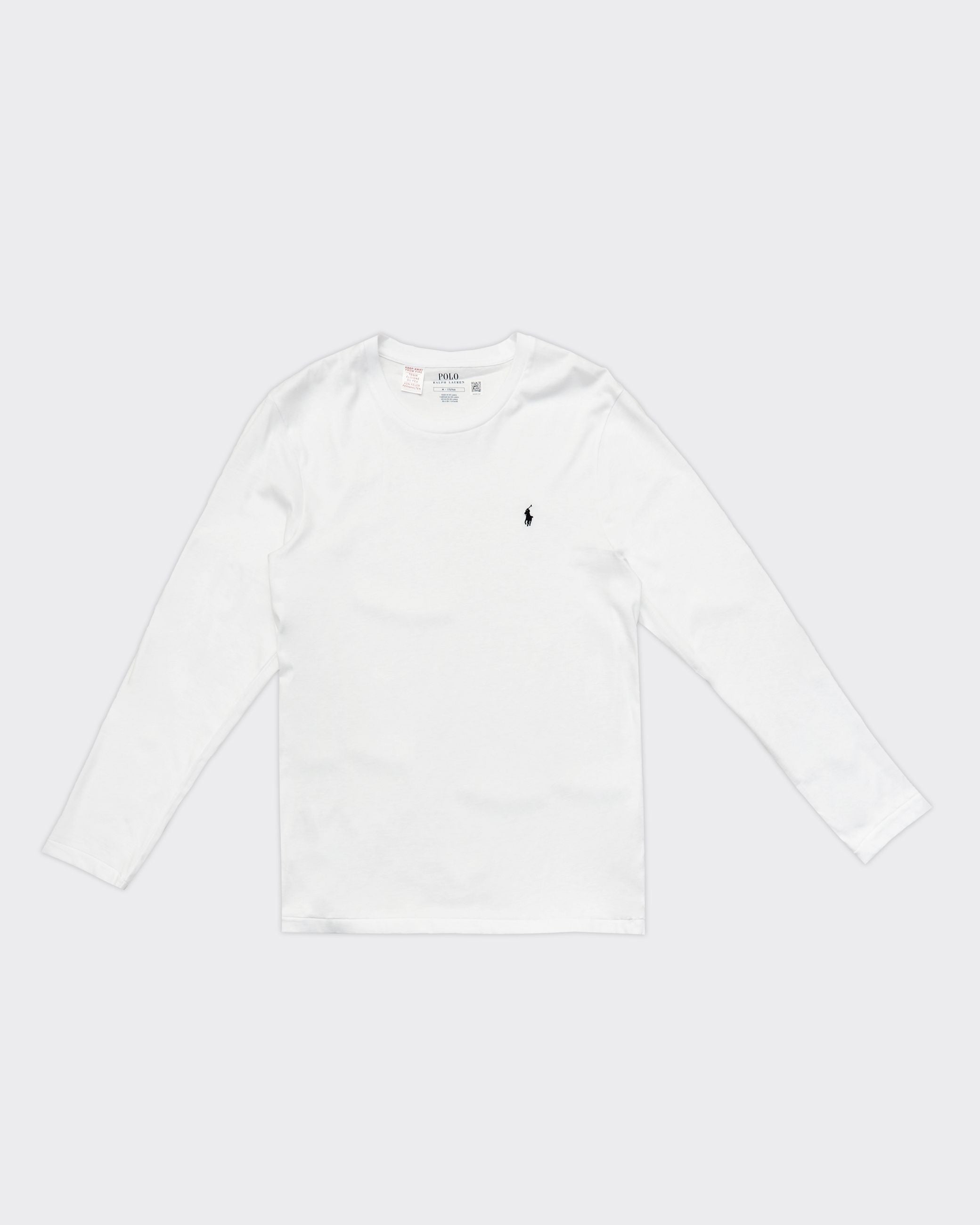 Longsleeve Crew Logo Bianca