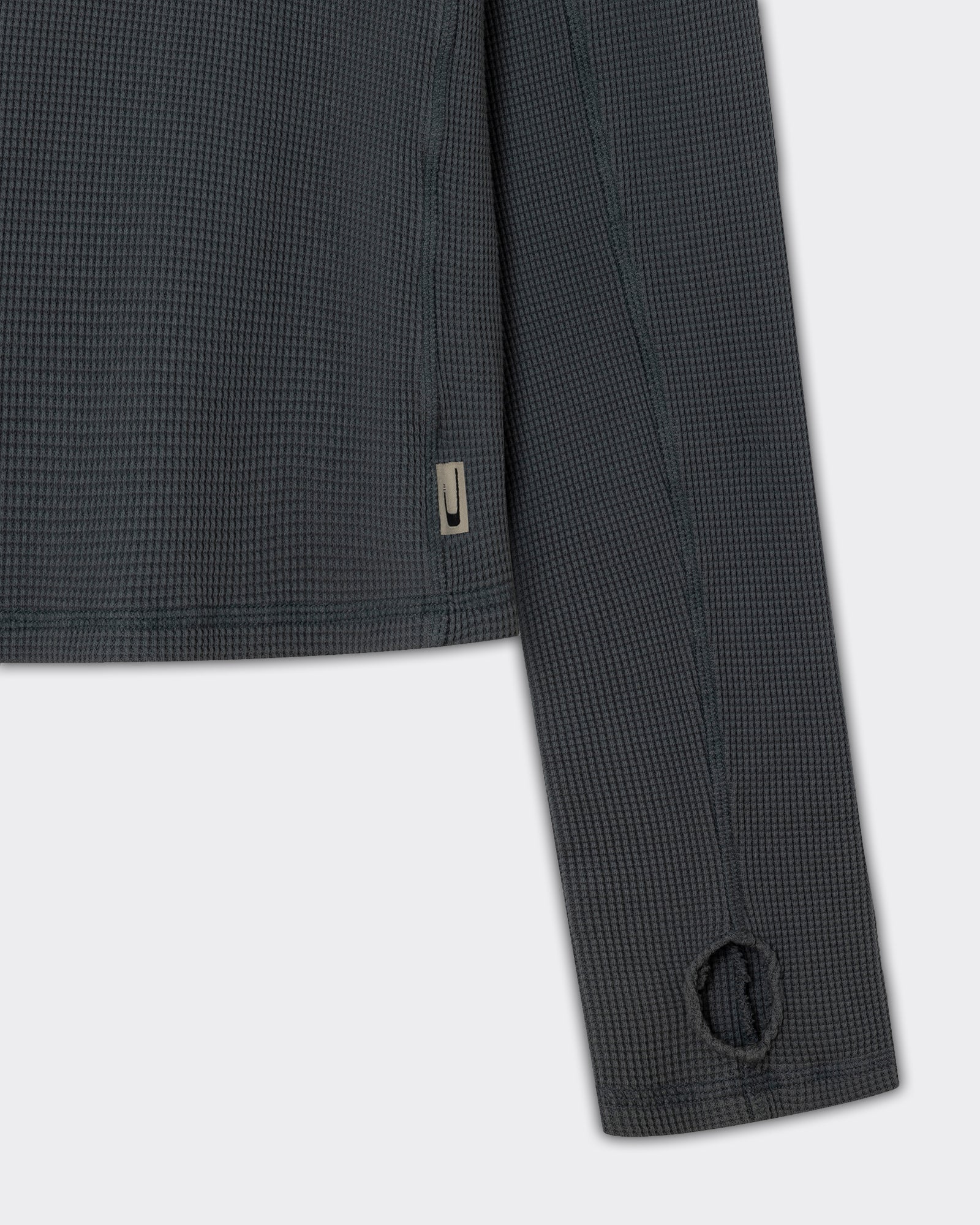 Longsleeve Lis Henley Grigia