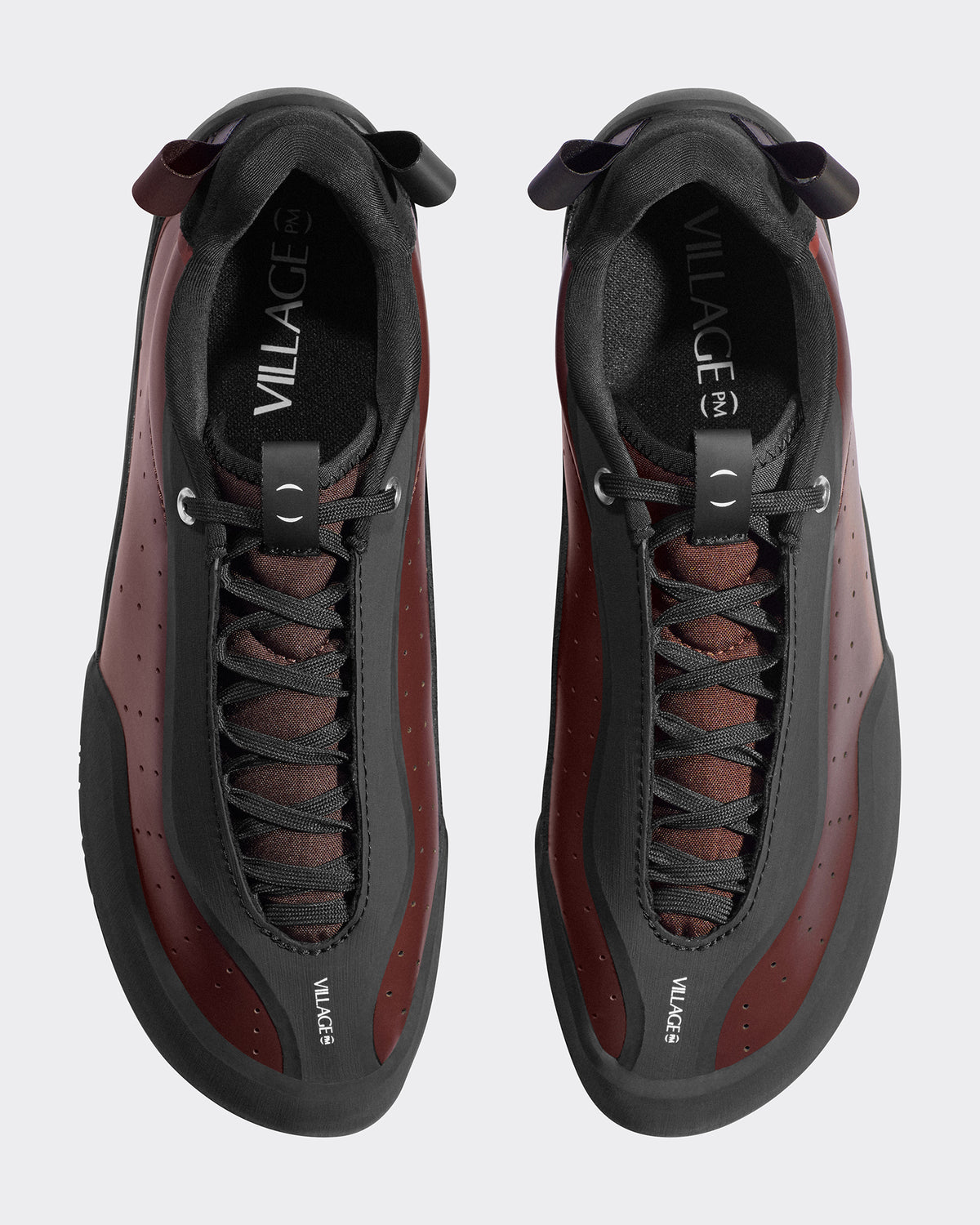 Sneakers 2PM Synthetic Leather Maroon/Natural Black