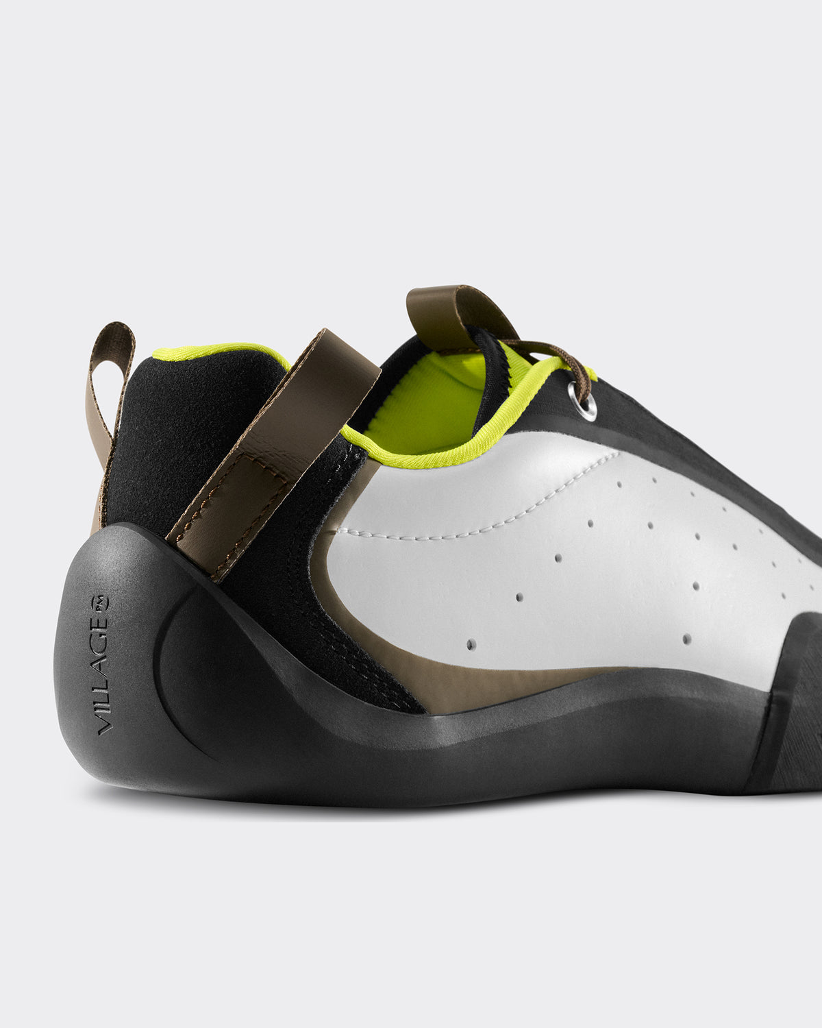 Sneakers 2PM Synthetic Leather White-Lime / Natural Black