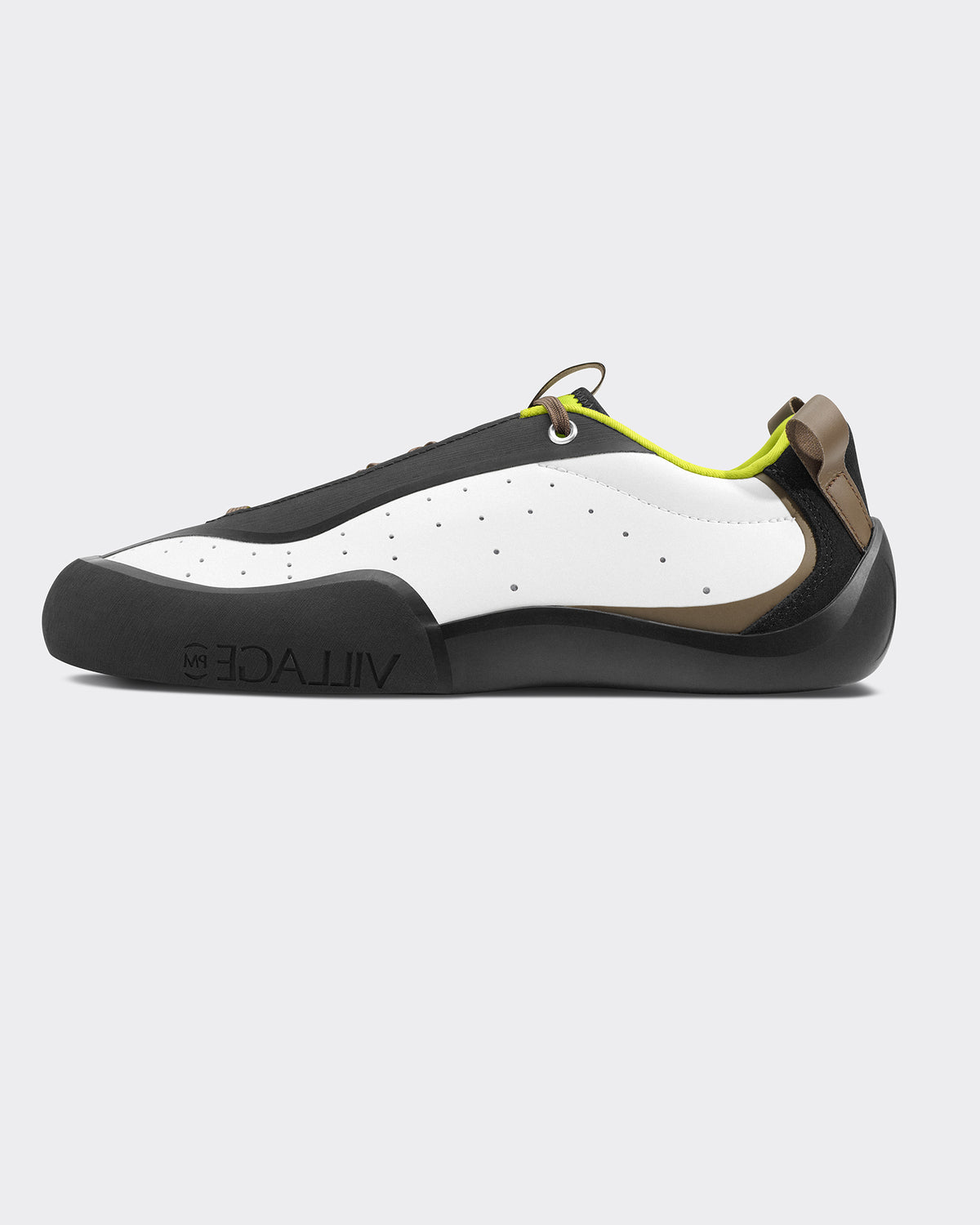 Sneakers 2PM Synthetic Leather White-Lime / Natural Black