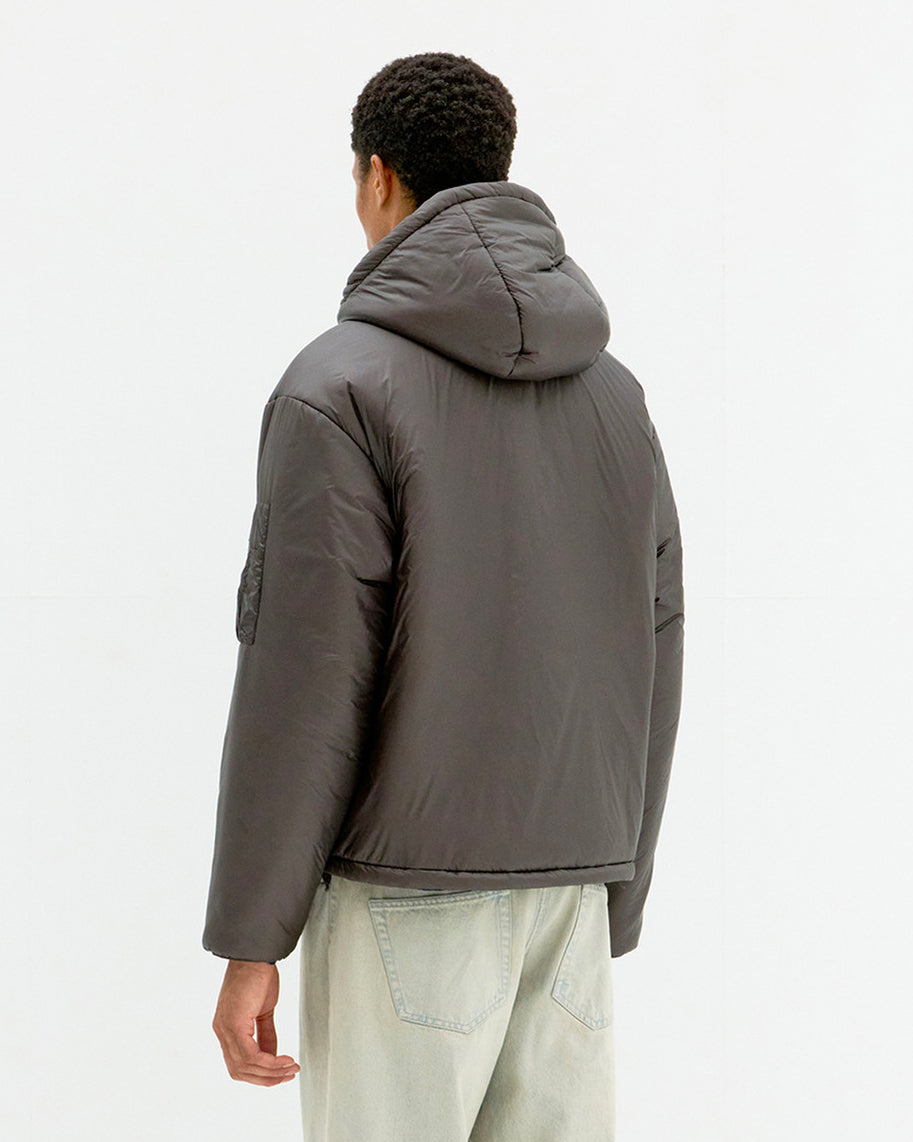Giacca Light Weight Shell Padded Dark Brown