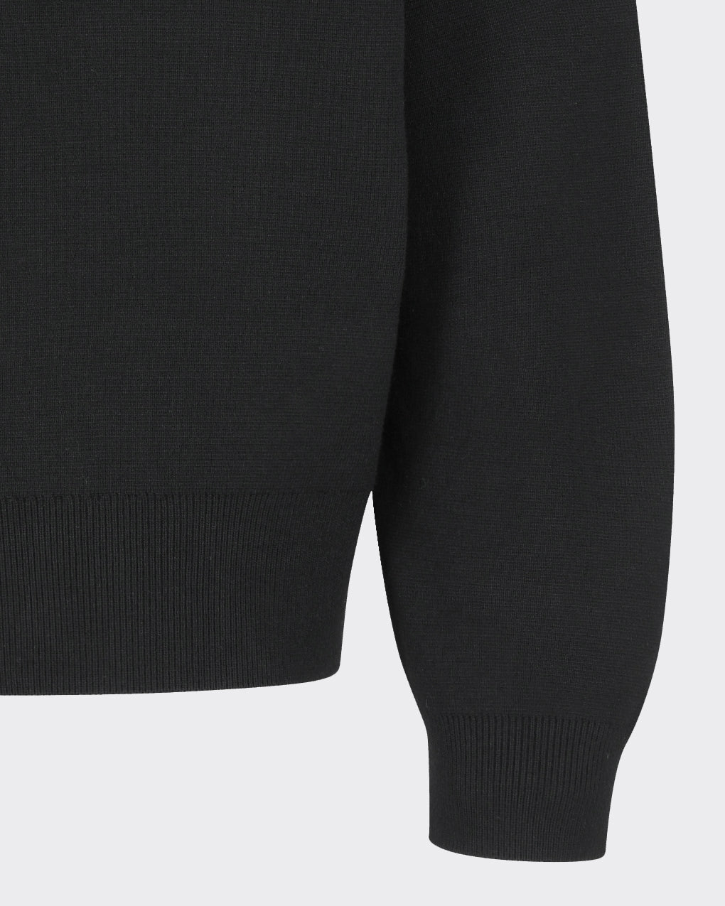 Cardigan Rounded Sleeve Nero