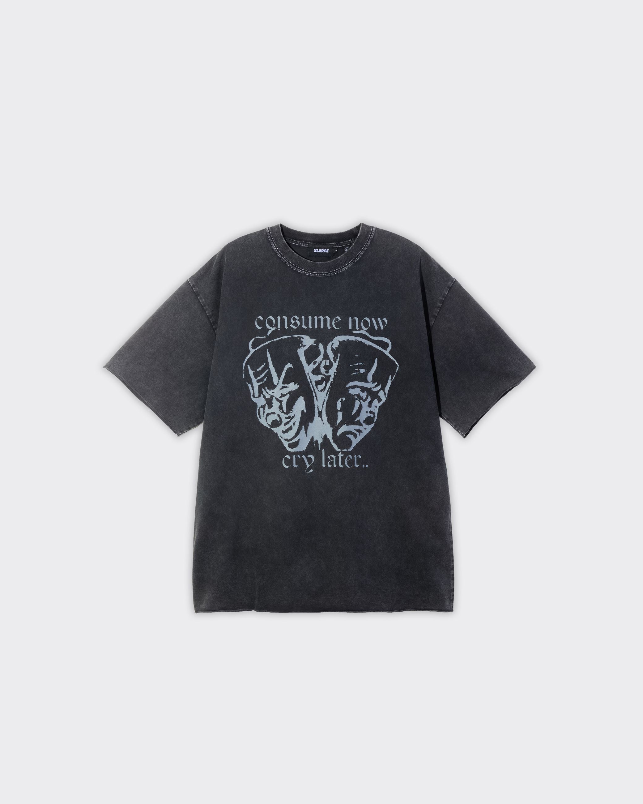 T-Shirt Two Face Charcoal