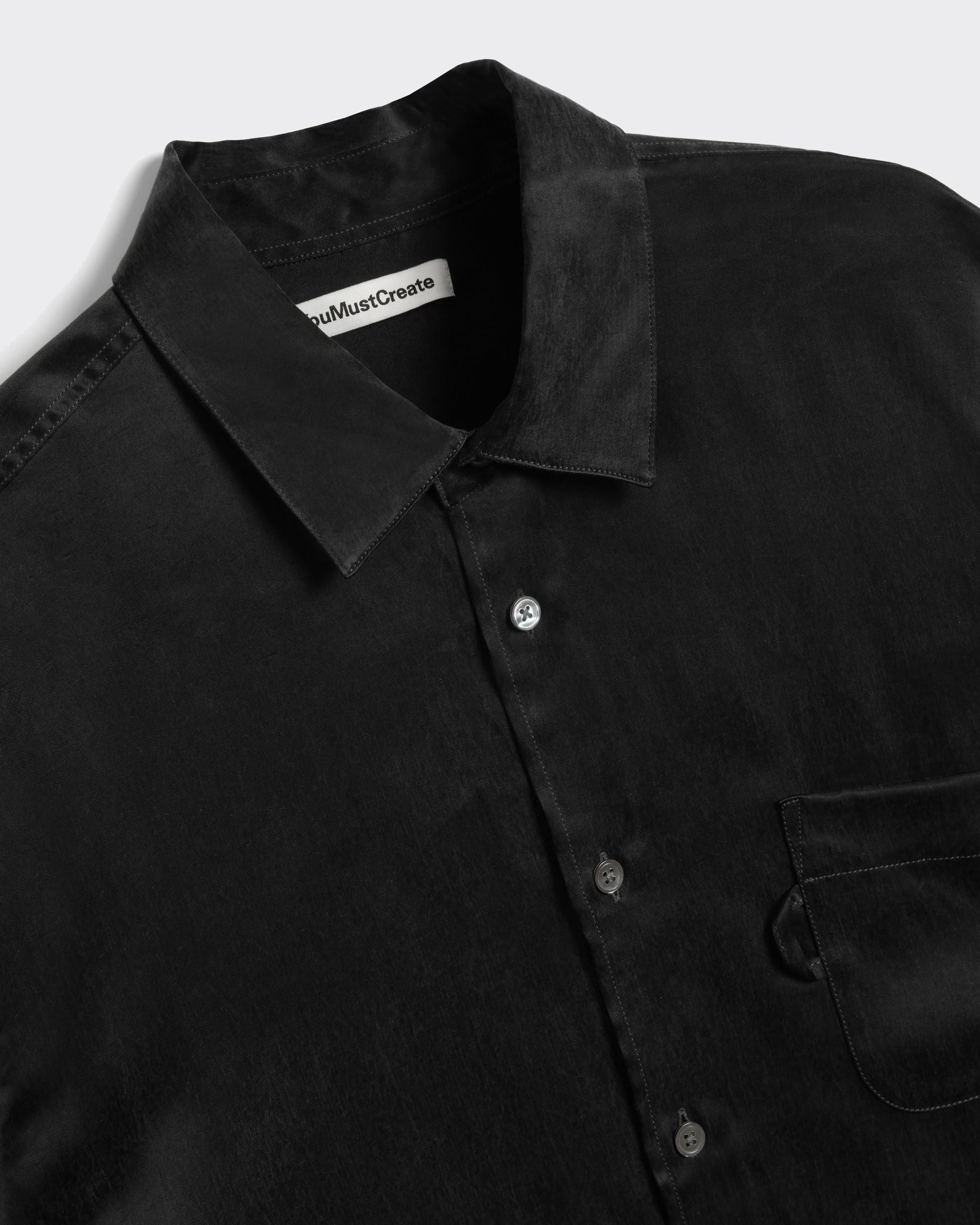 Camicia Curtis Fluid Nera