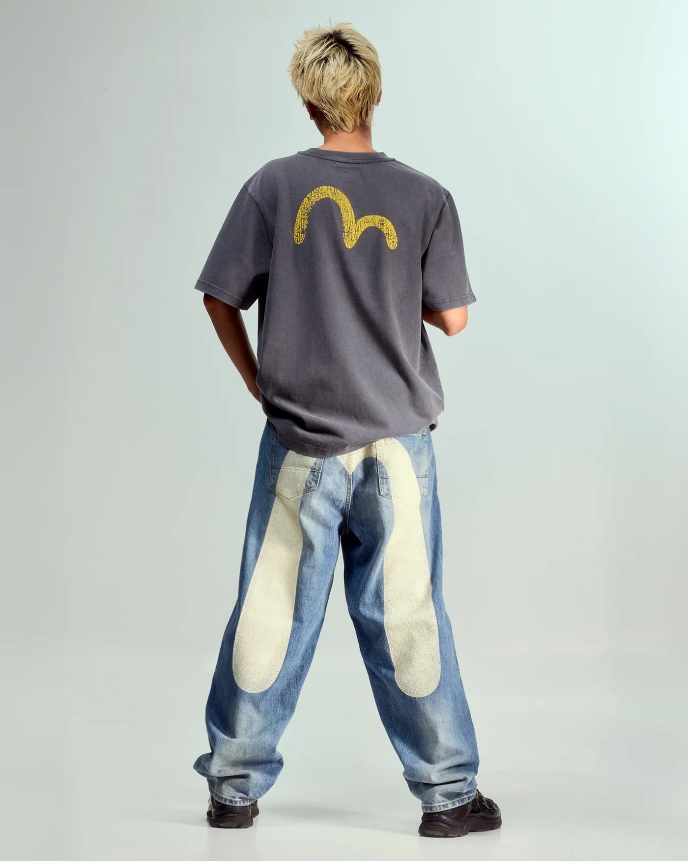 Jeans Ecru Daicock Loose Fit Mid Tone Indigo