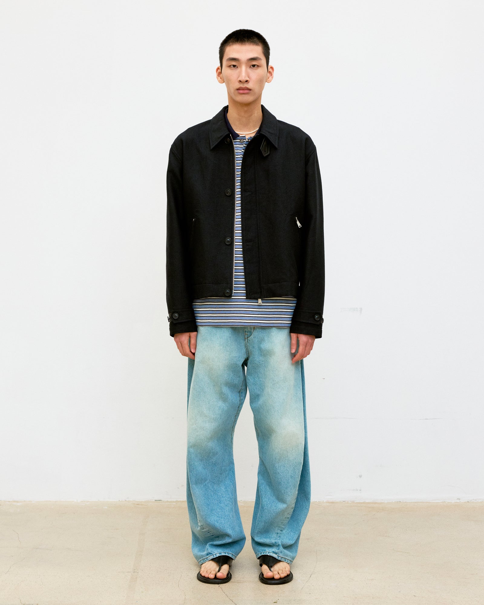 Jeans Washed Engineer V2 Washed Blu