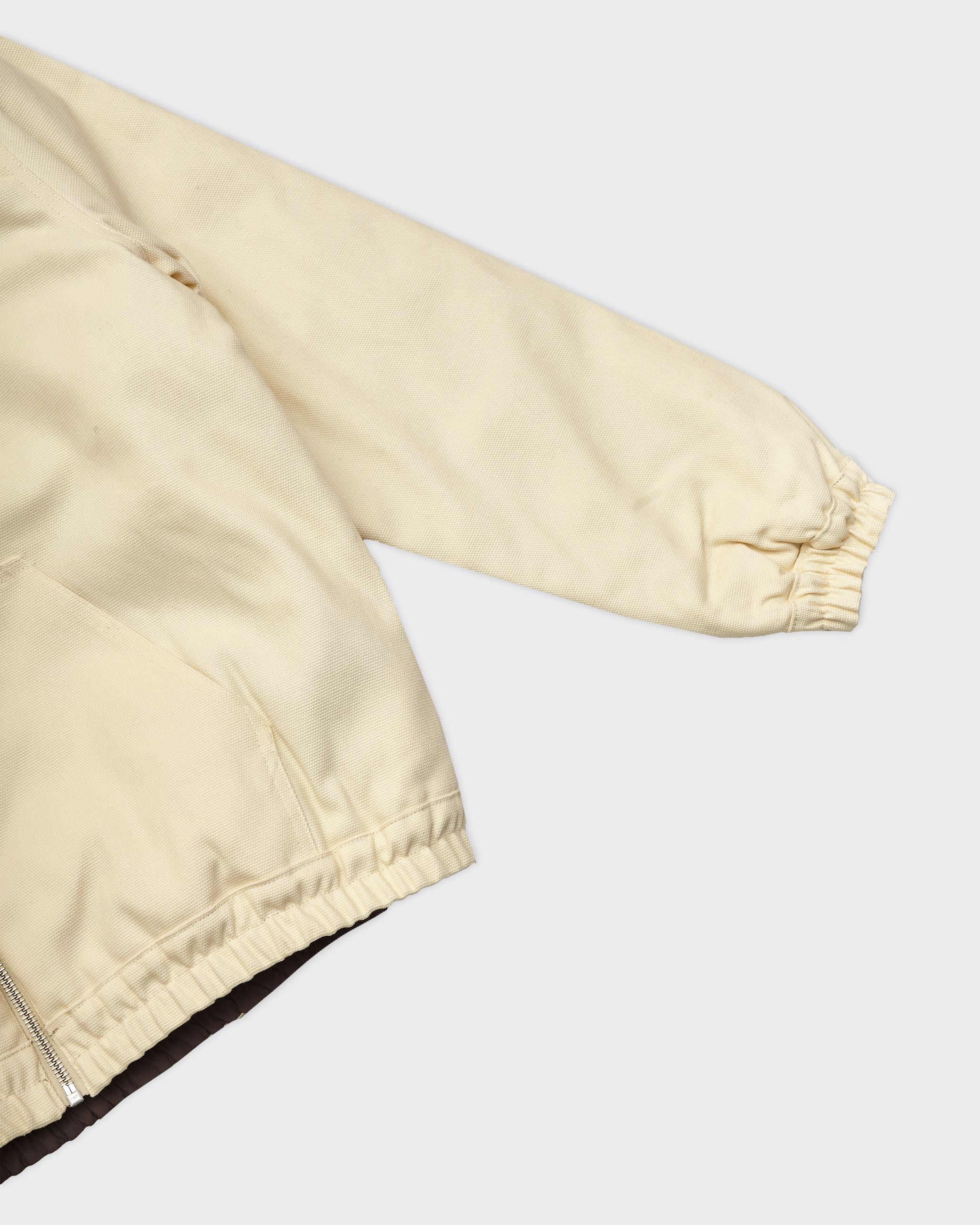 Hooded Reversible Cream Jacket