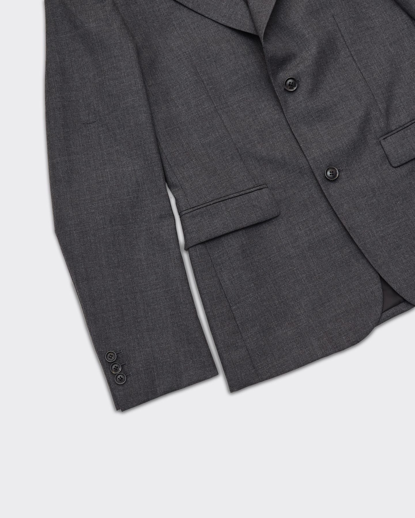 Blazer VIRGIN WOOL SINGLE BREASTED Grigio