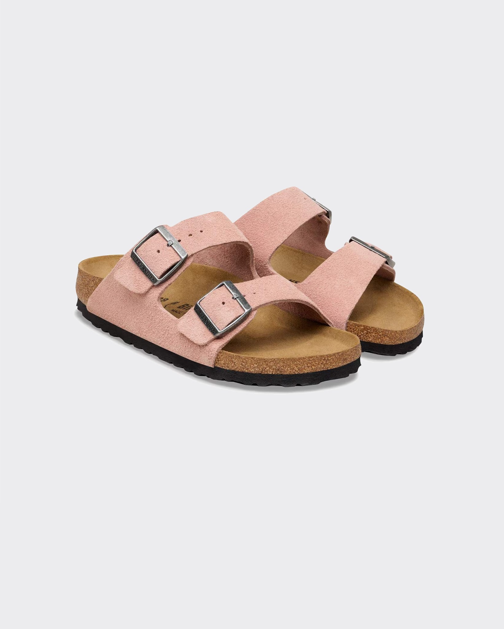 Ciabatta Arizona Suede Leather Pink Clay