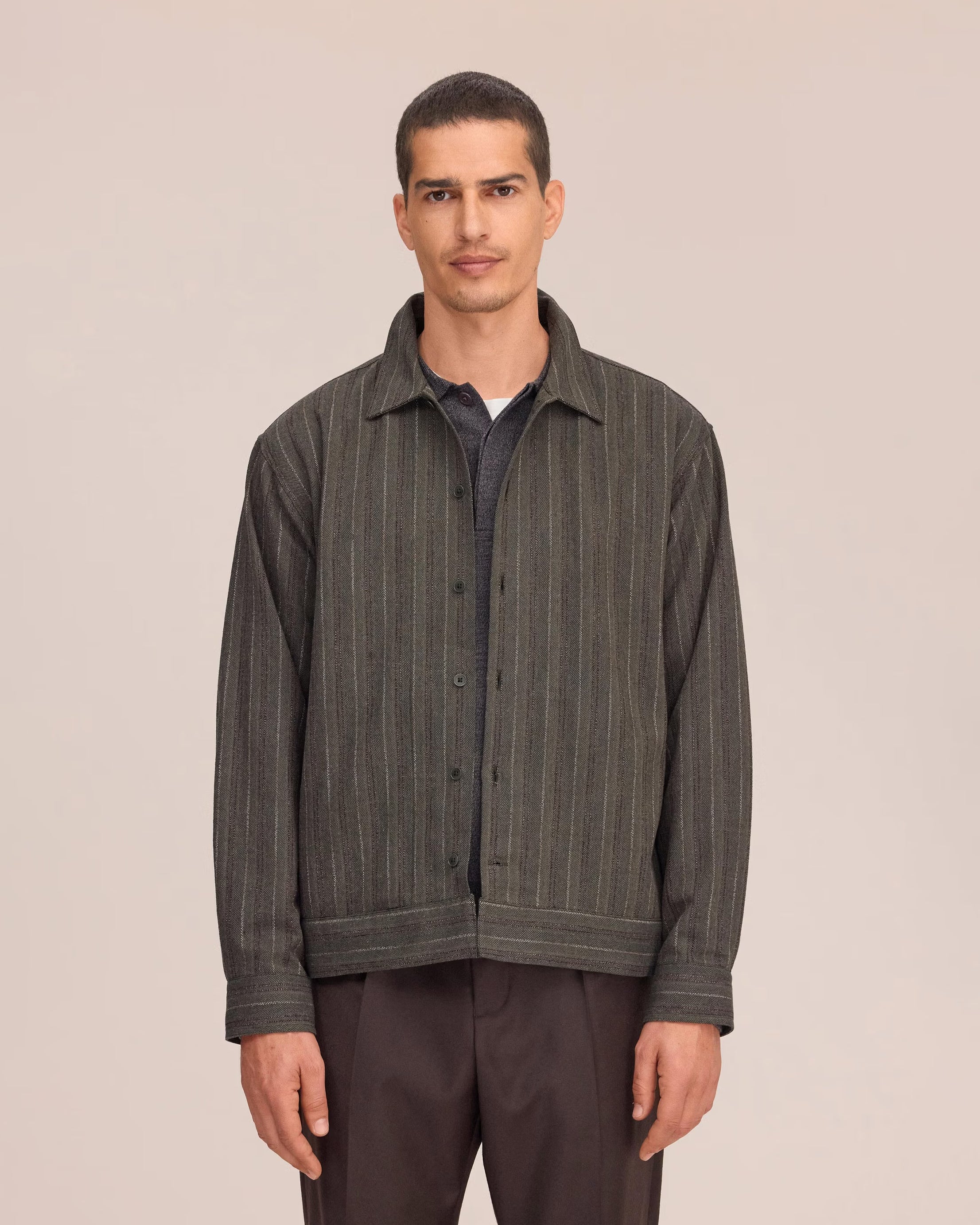 Oveshirt Reed Shadow Moss