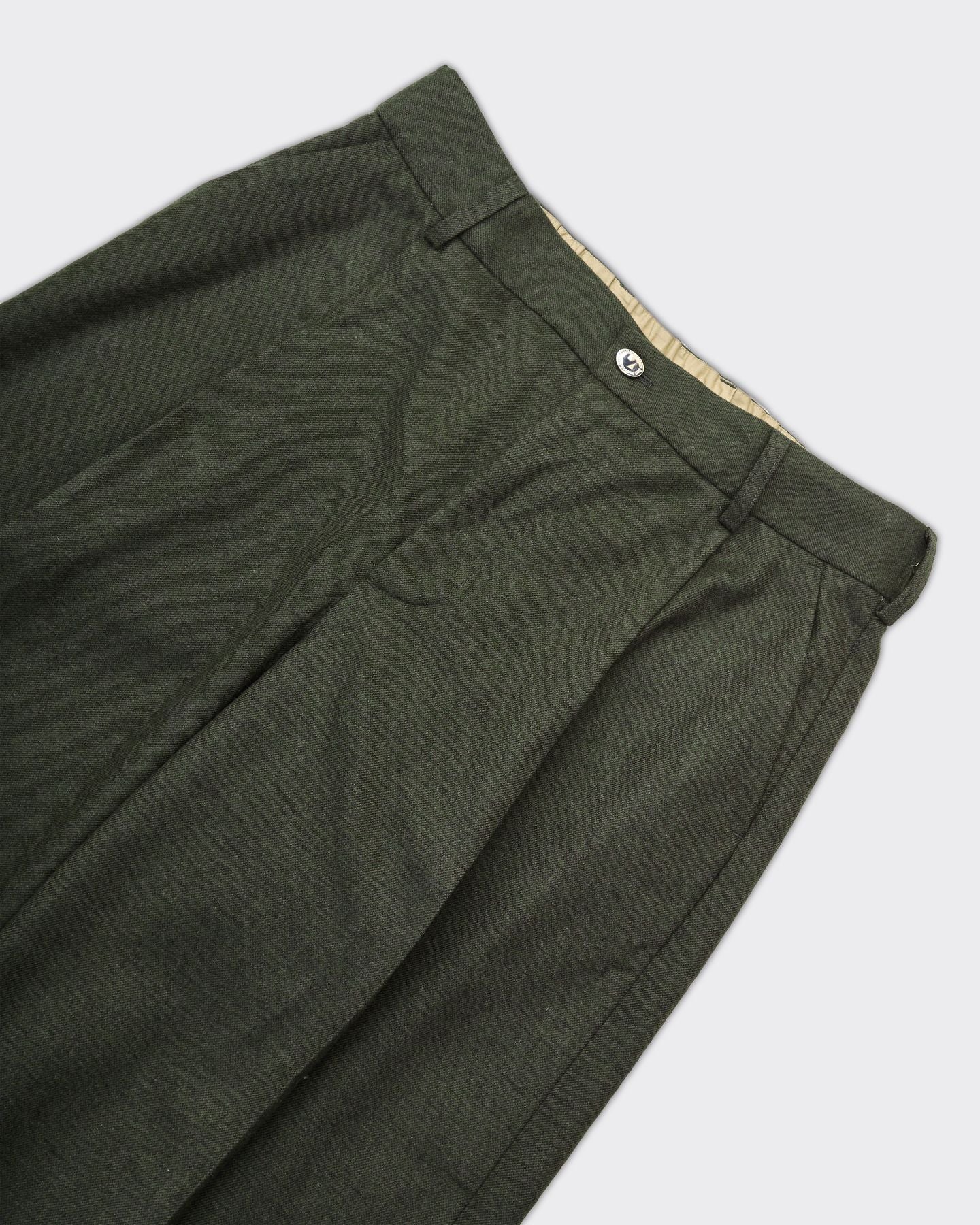 Pantalone WIDE LEG KOMBU GREEN