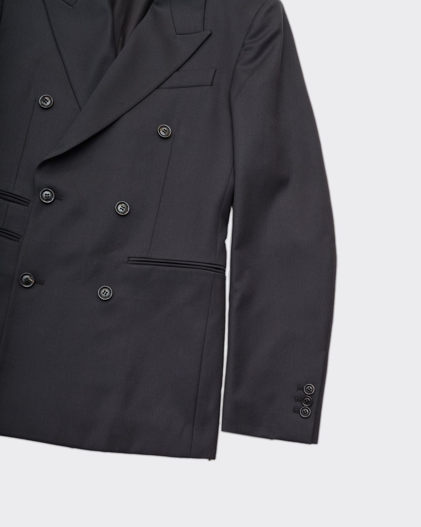 Blazer WOOL TWILL DOUBLE BREASTED Nero