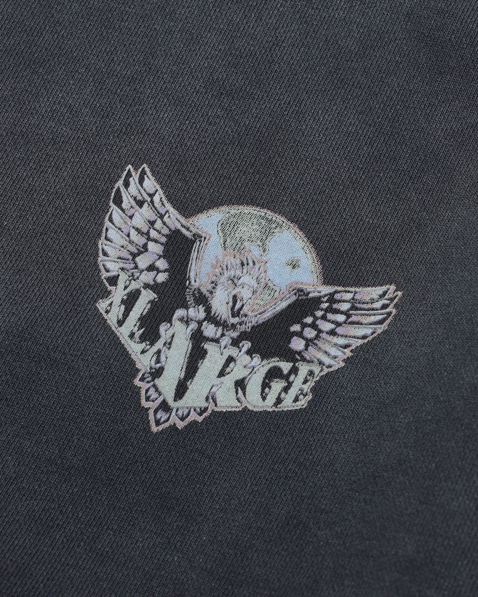 Crewneck Eagle Wings To The World Washed Nera