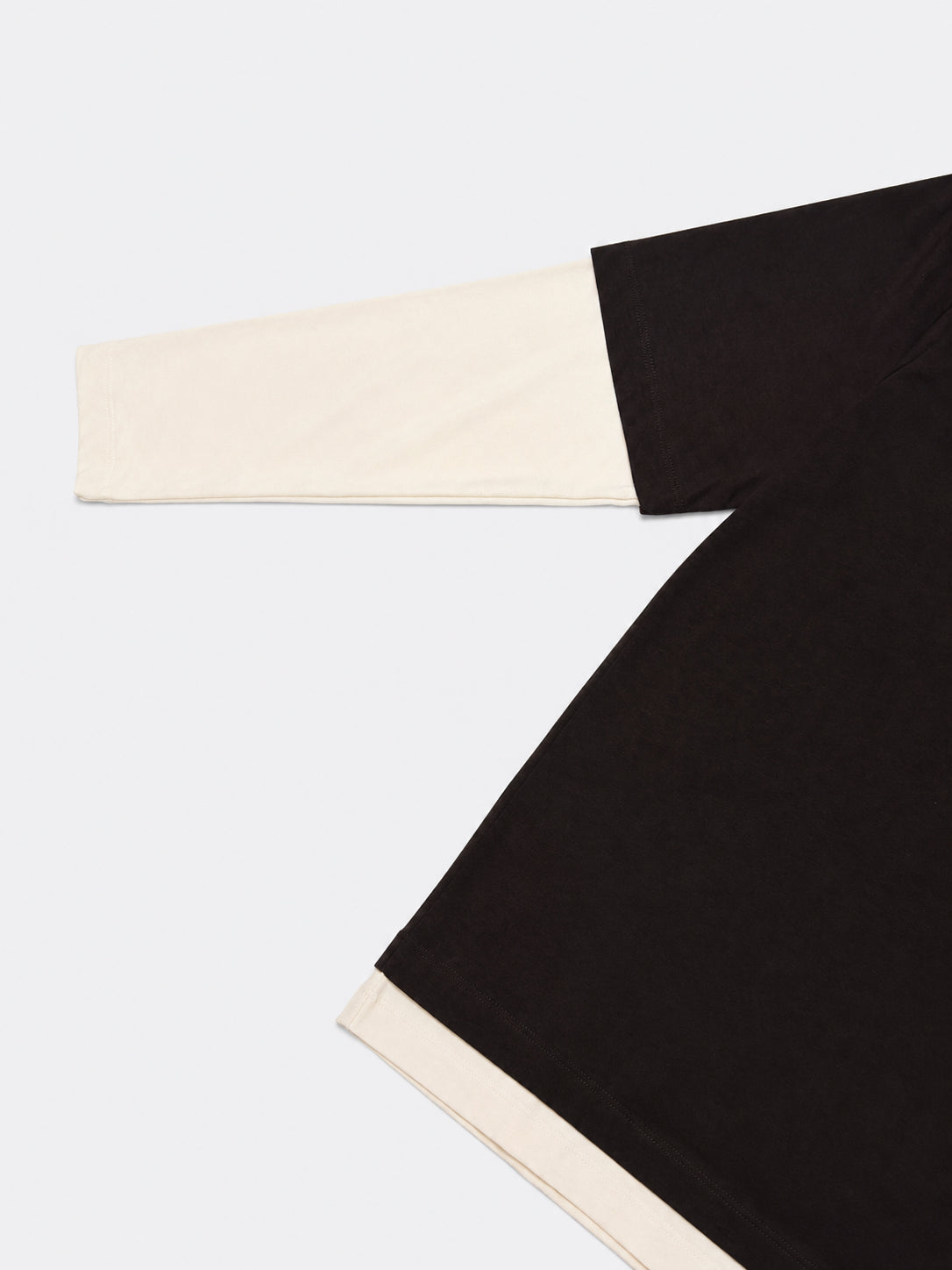 Longsleeve Venezia Double Laye Cioccolato/Avorio