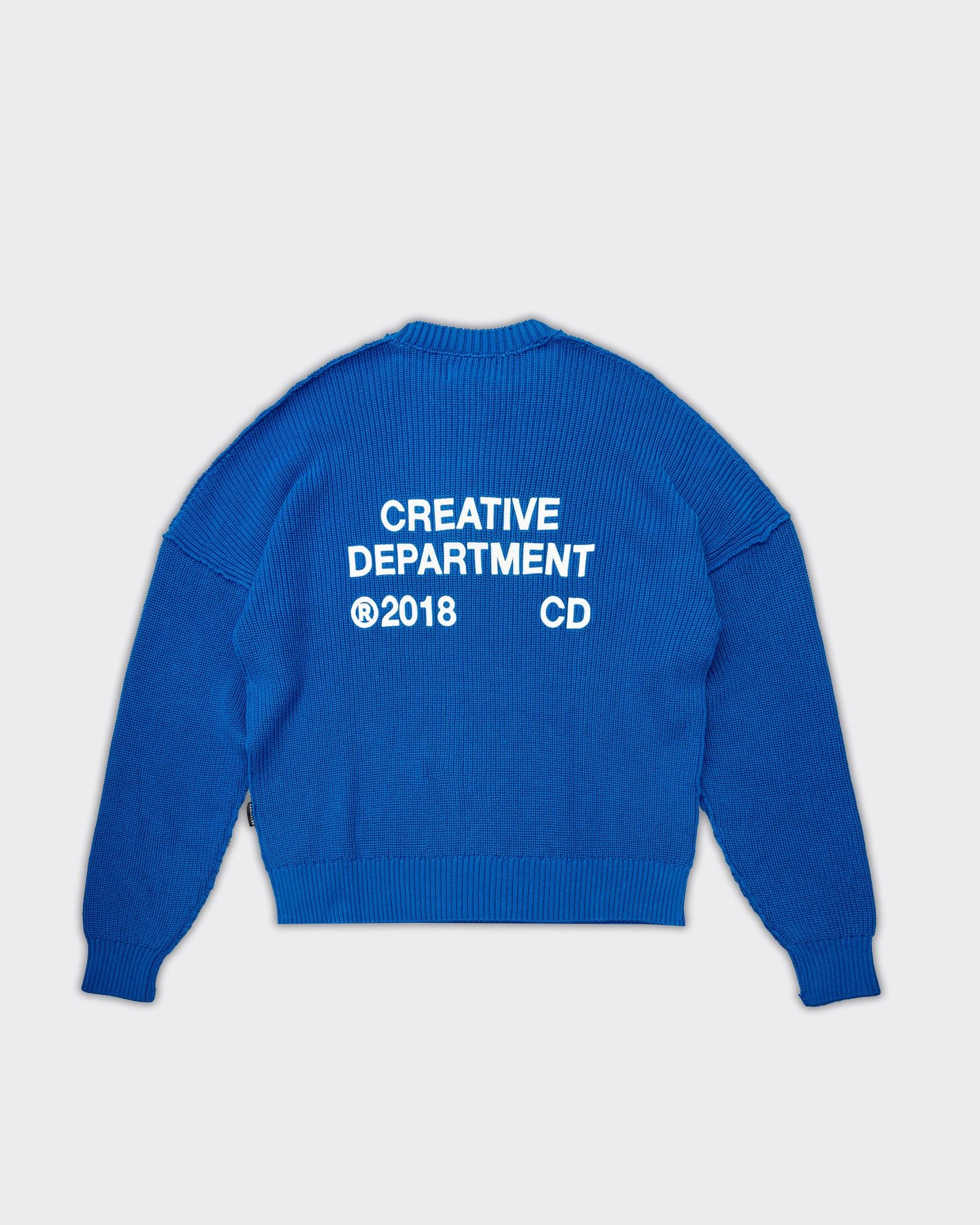 KNIT CREATIVE DPT sweater BLUE