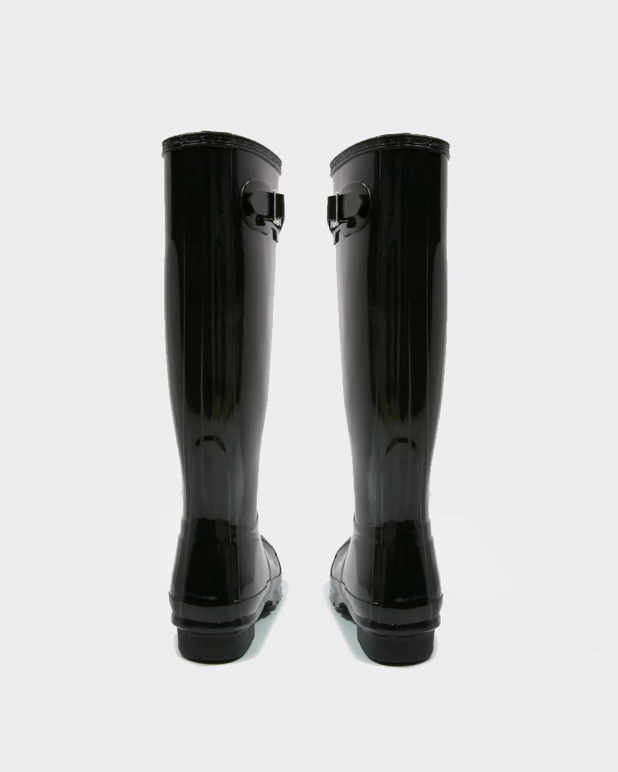 Tall Boots Womens Original Gloss Nero