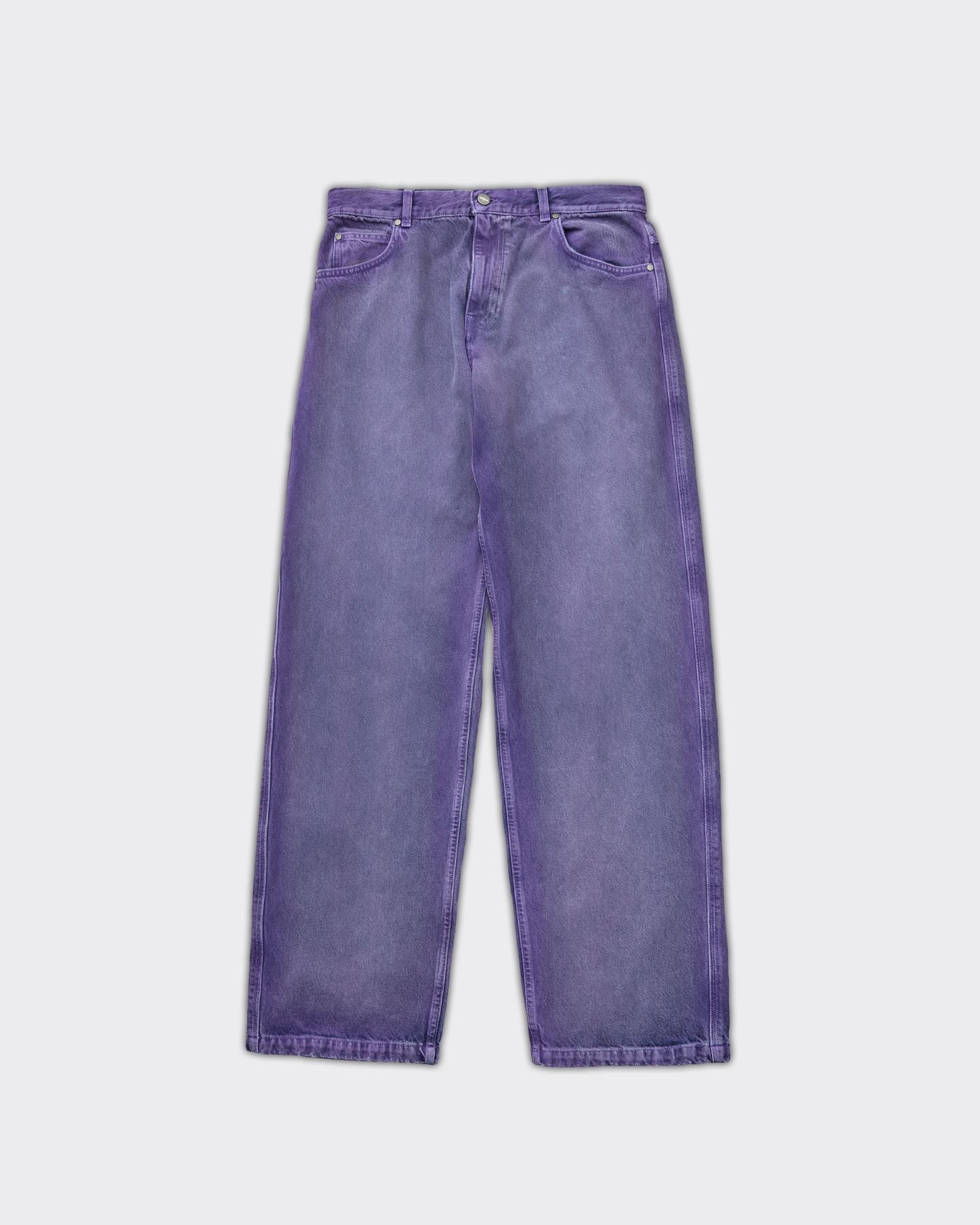 SUPER LOOSE FIT DYED Jeans Purple