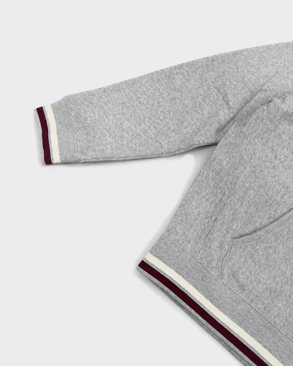 Felpa Polo Neck Grigia