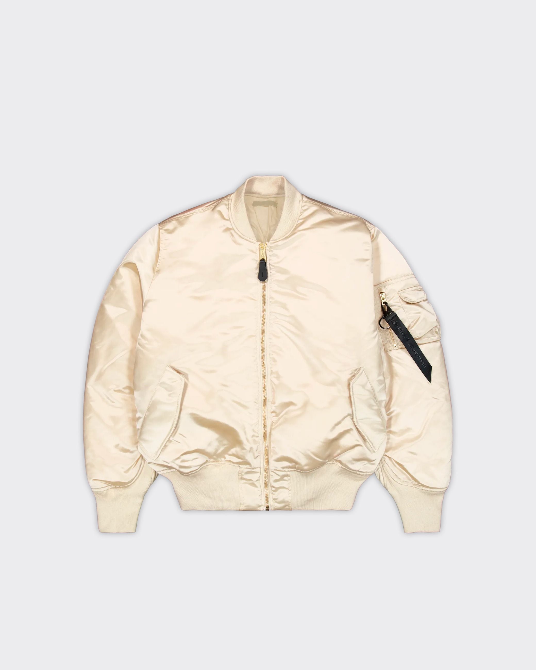 Giacca Bomber MA-1 3M Flight Jacket Vintage White