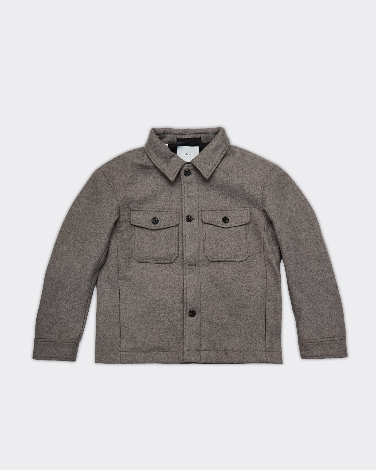 Giacca Mitch Wool Blend Taupe