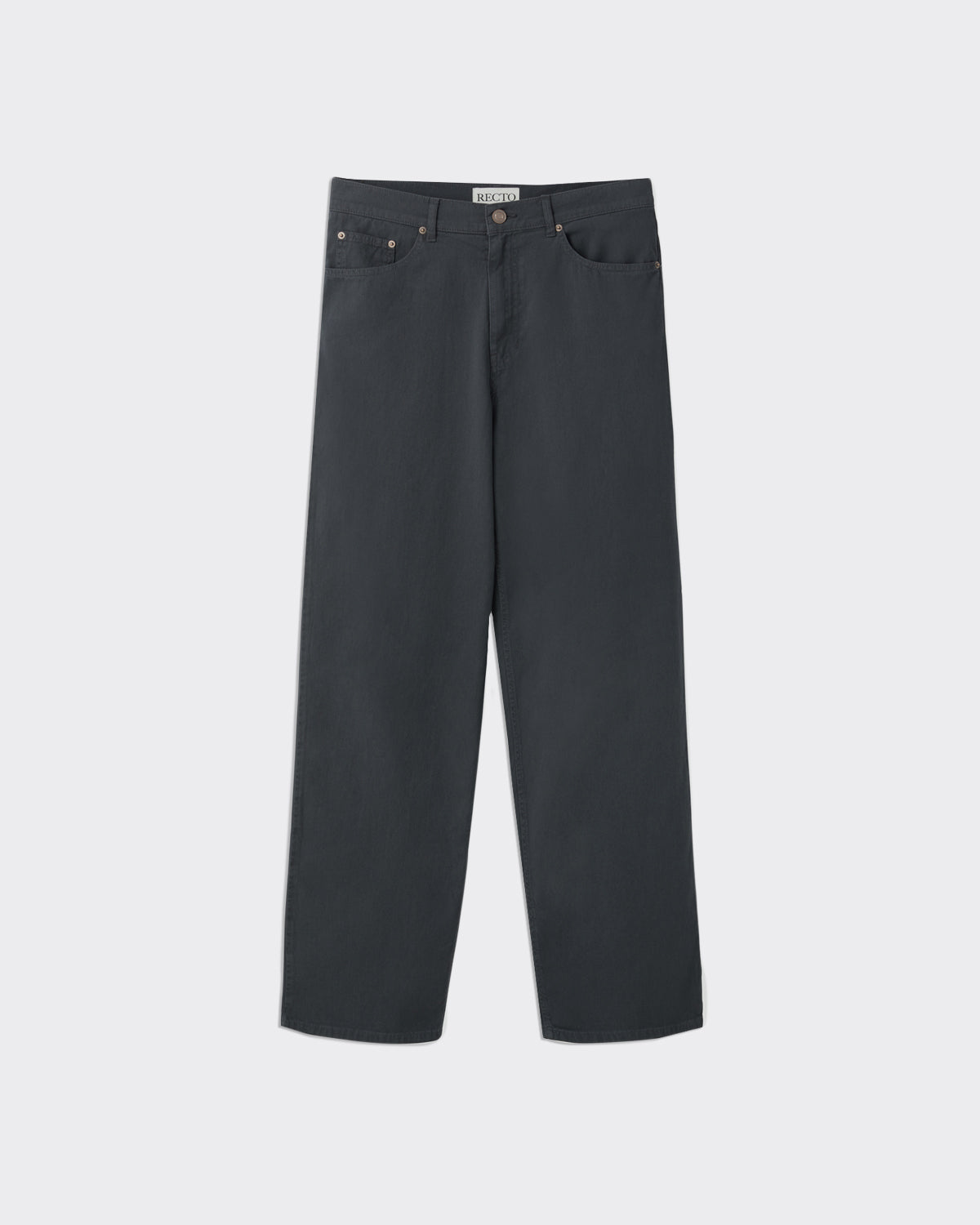 Pantalone Casual Cotton Charcoal Grey