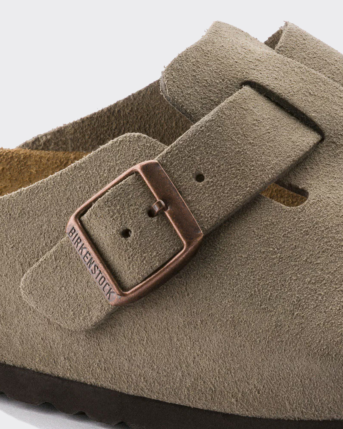 Ciabatta Boston Suede Taupe