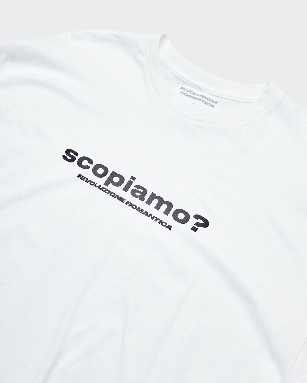 T-shirt Scopiamo Bianca