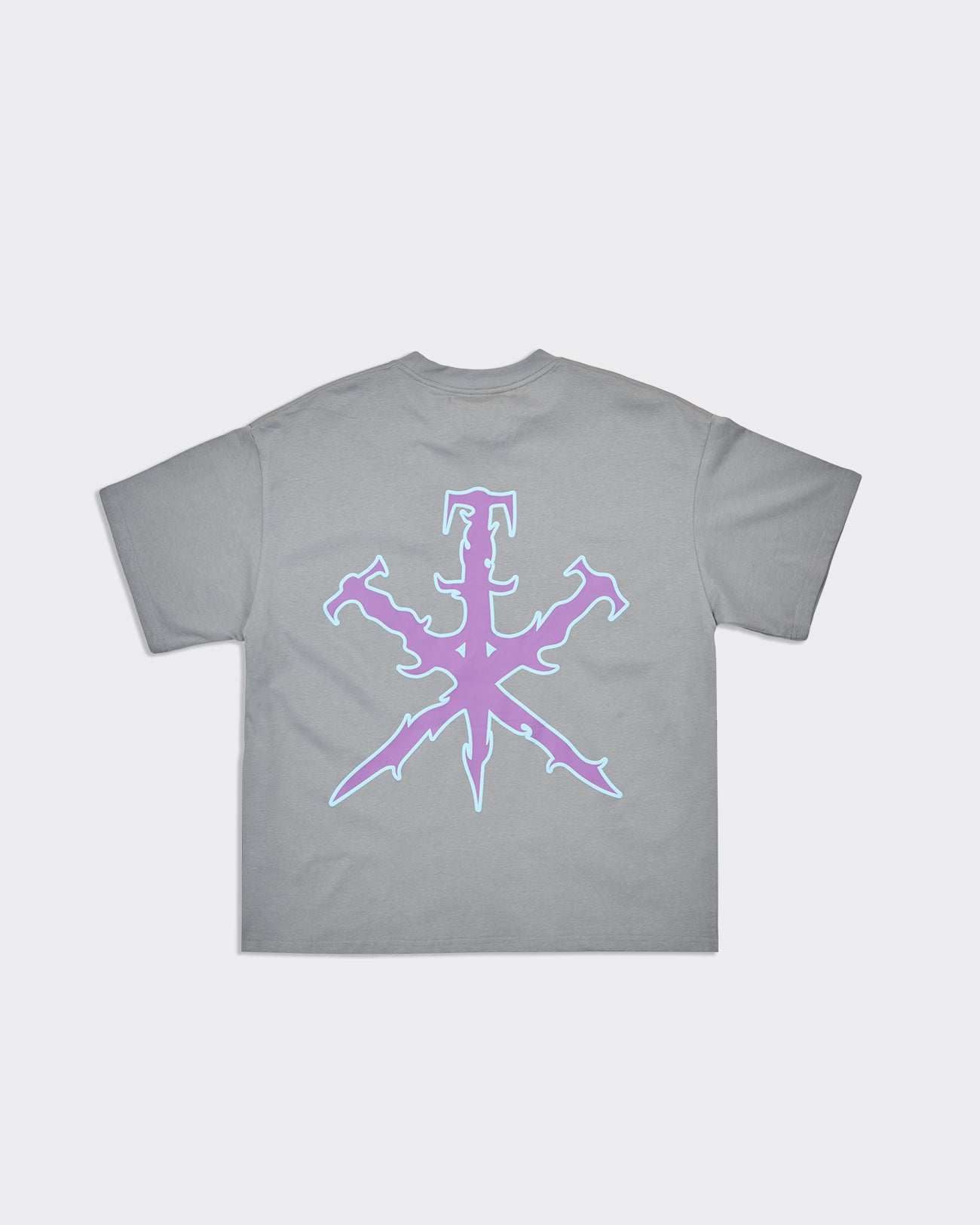 T-shirt Tribal Dagger Grigia