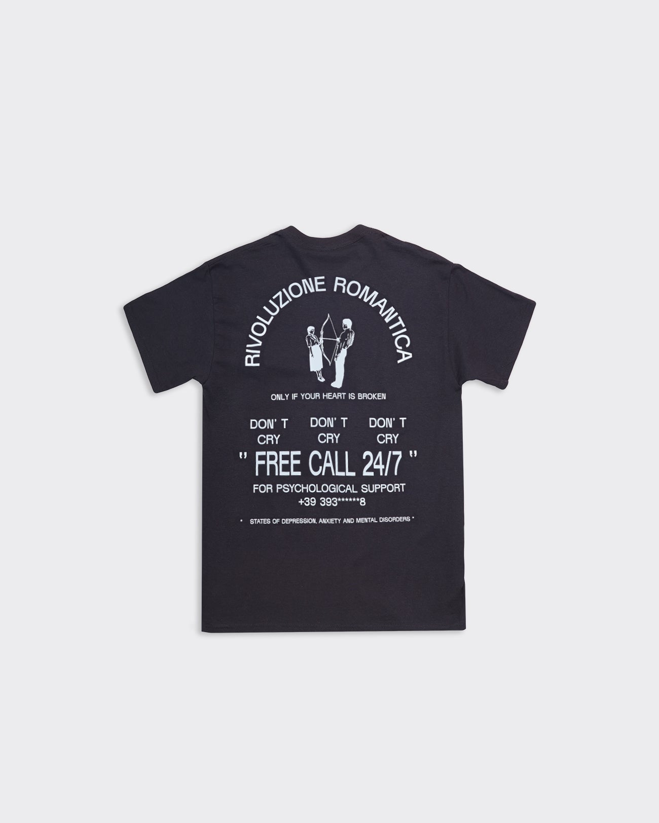 T-shirt Free Call 24-7 Nera