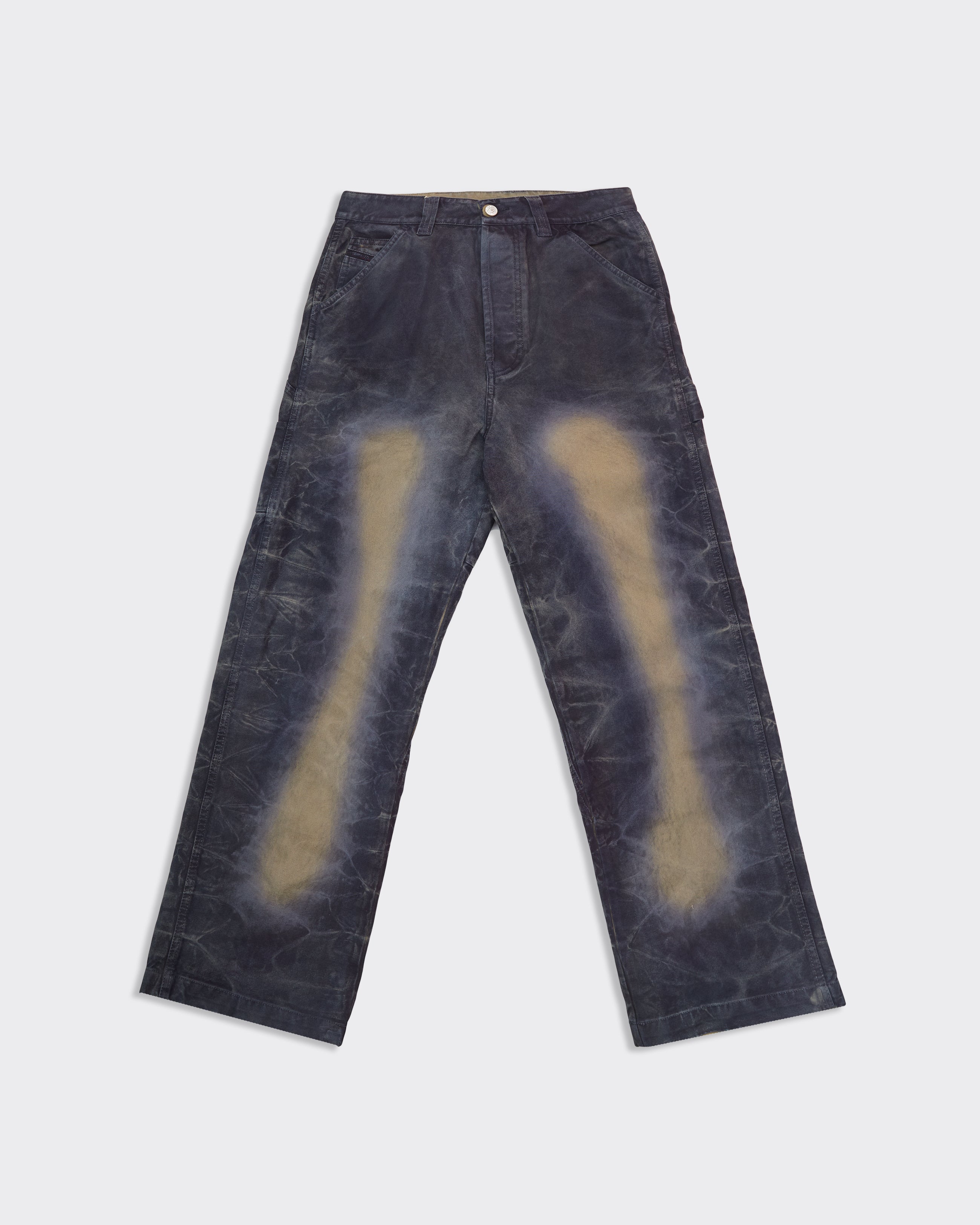 P-Livery Blue Washed Pants