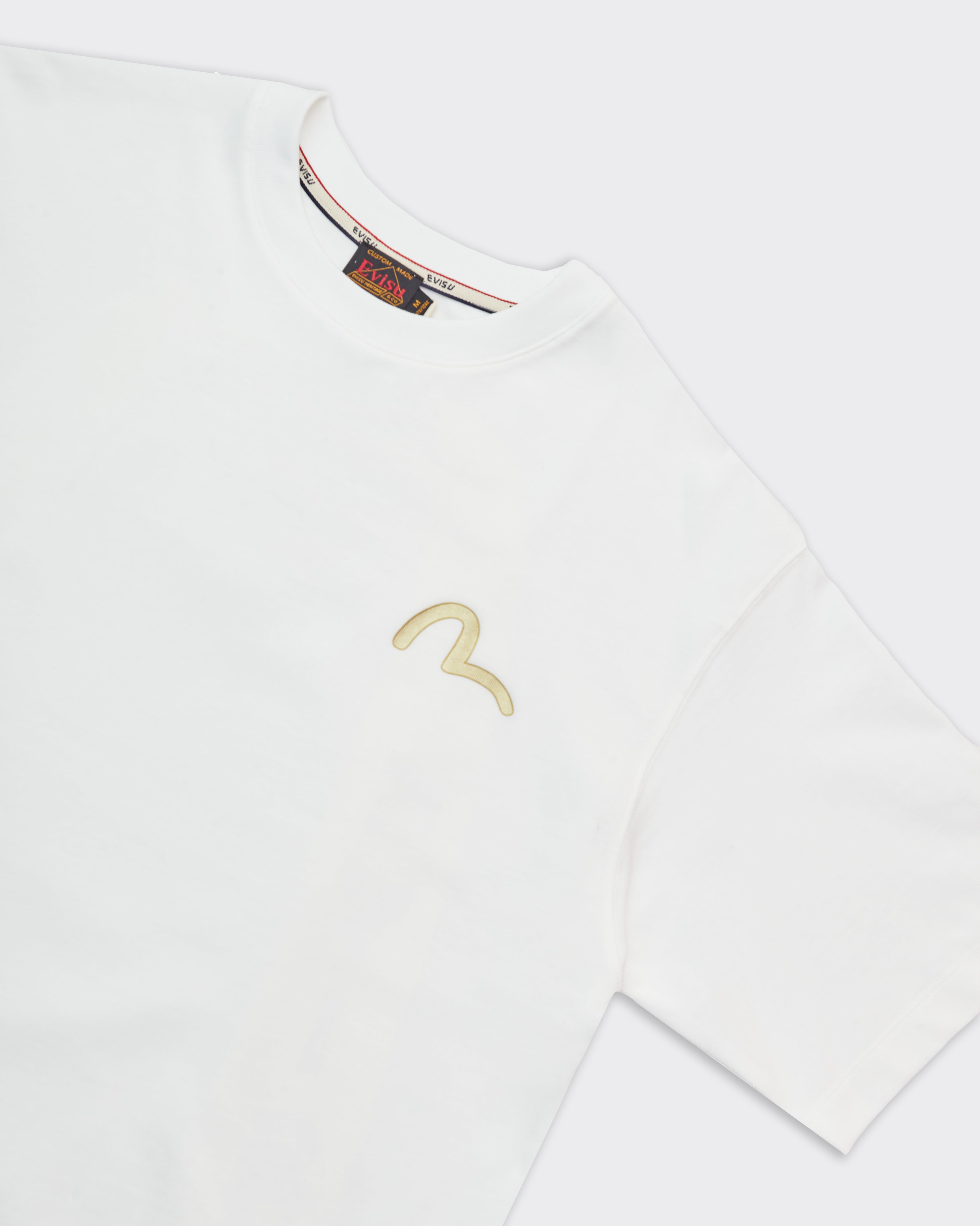 Seagull & Wave Daicock Print T-Shirt White