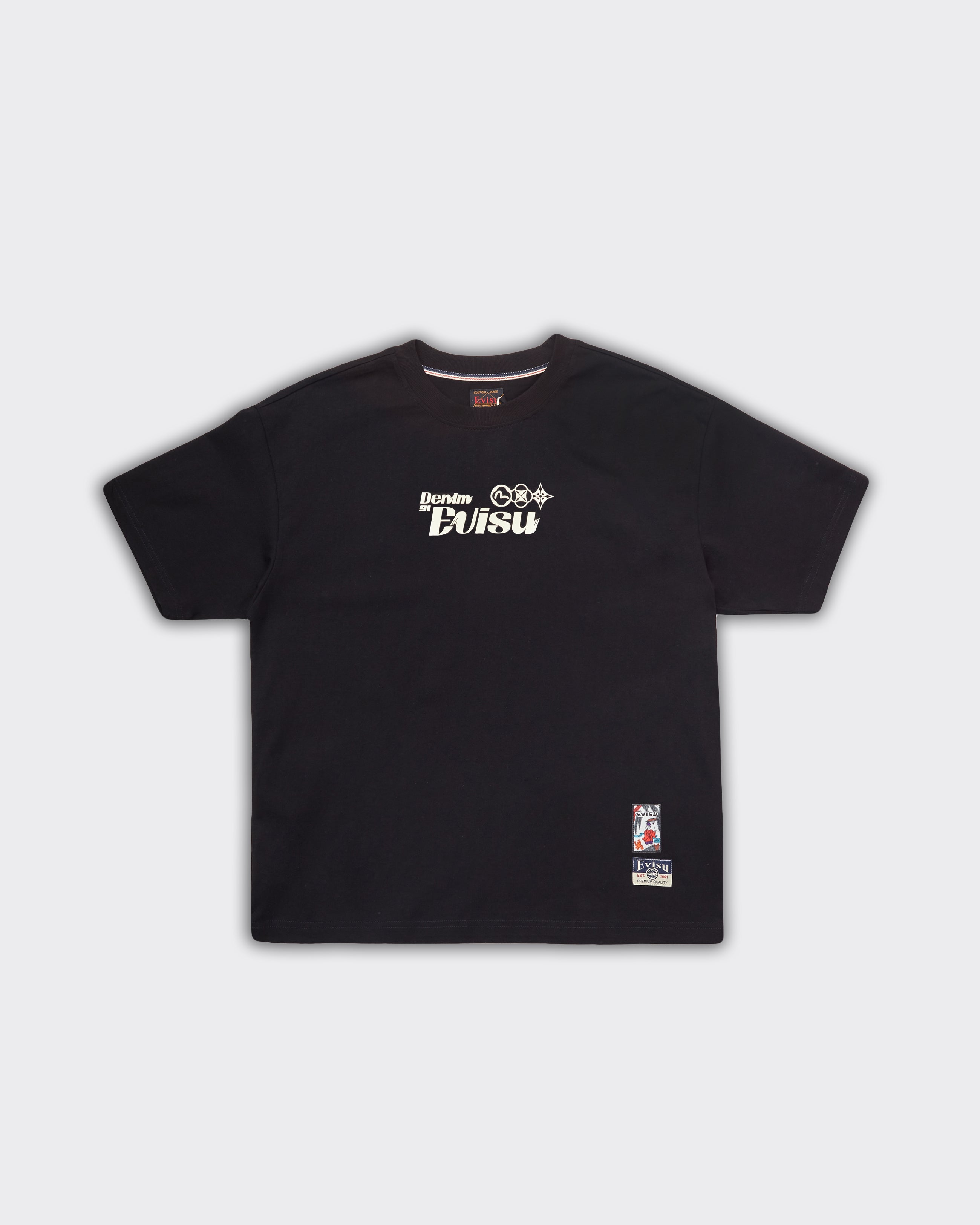 Brush Daicock T-Shirt Black