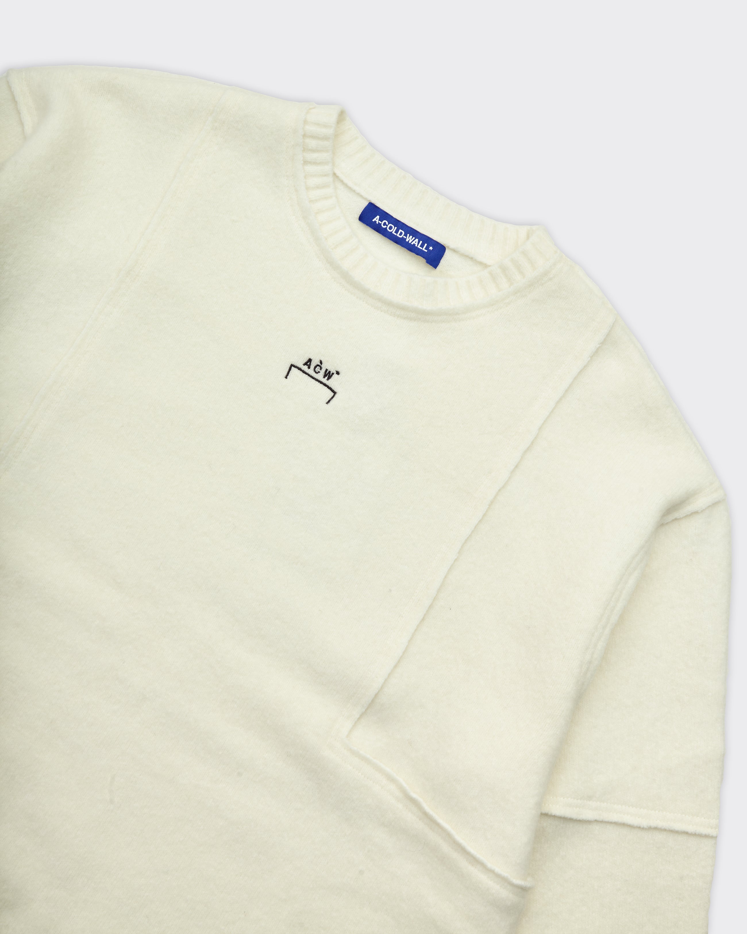 Knitwear Construct Beige Jumper