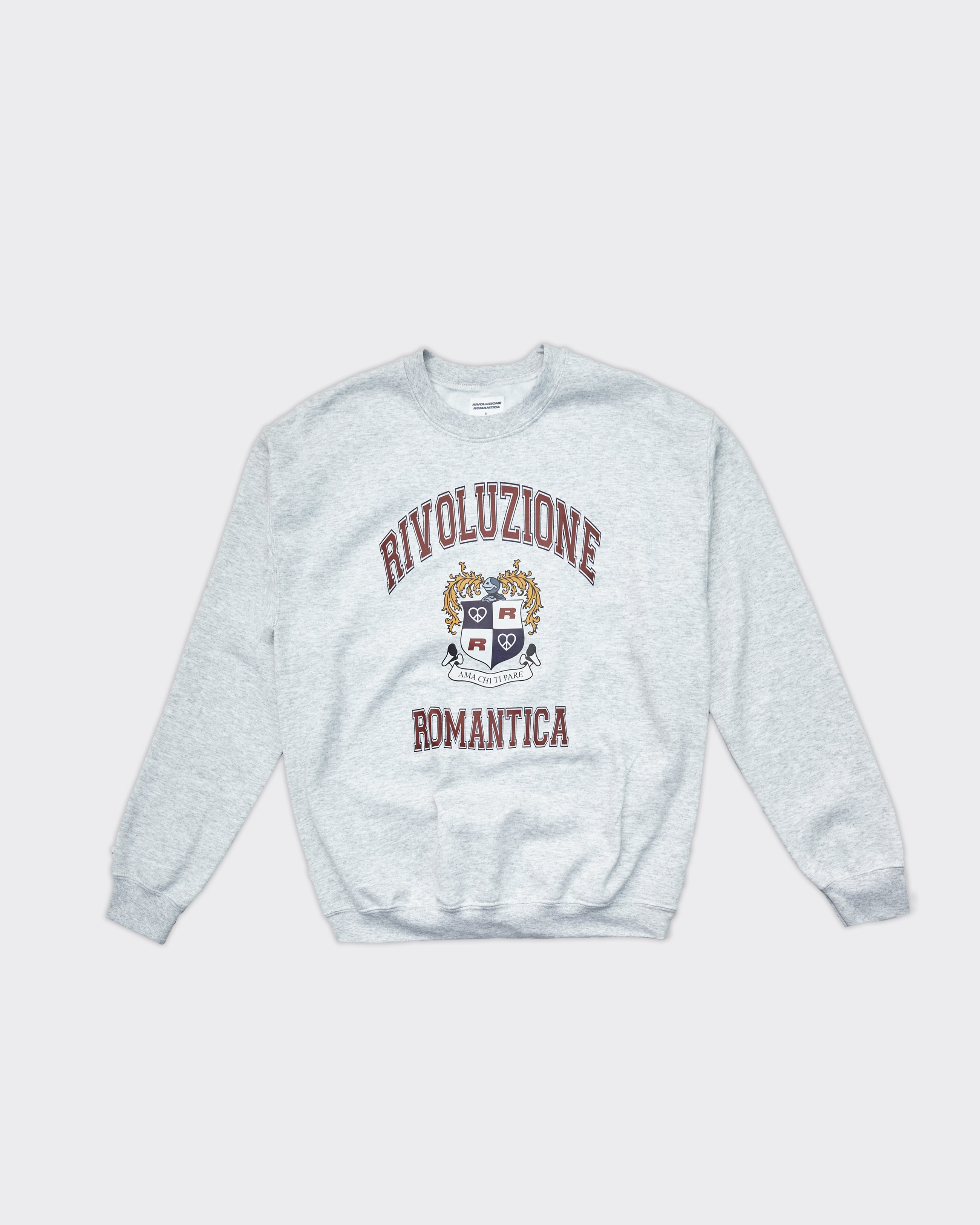 Soccer Club Gray Crewneck Sweatshirt